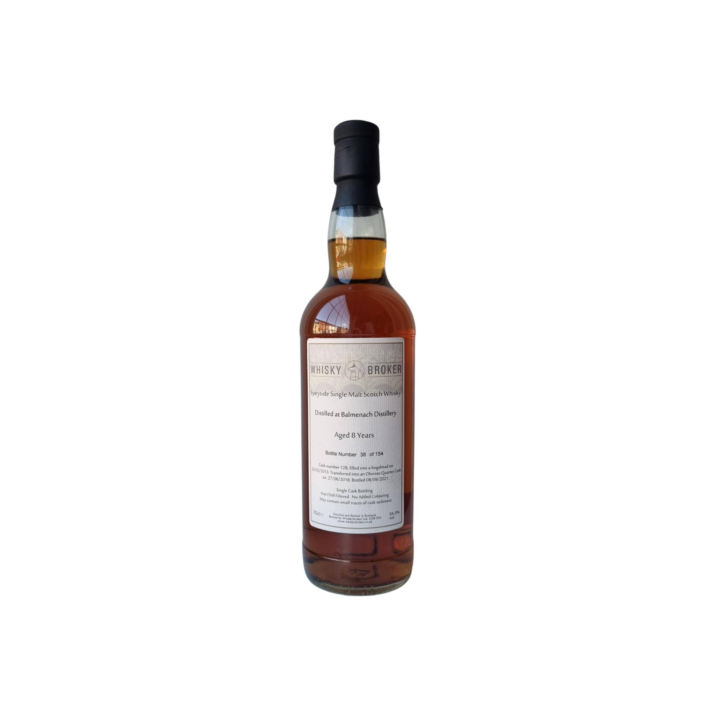 Balmenach 2013 8 Years Single Malt Whisky