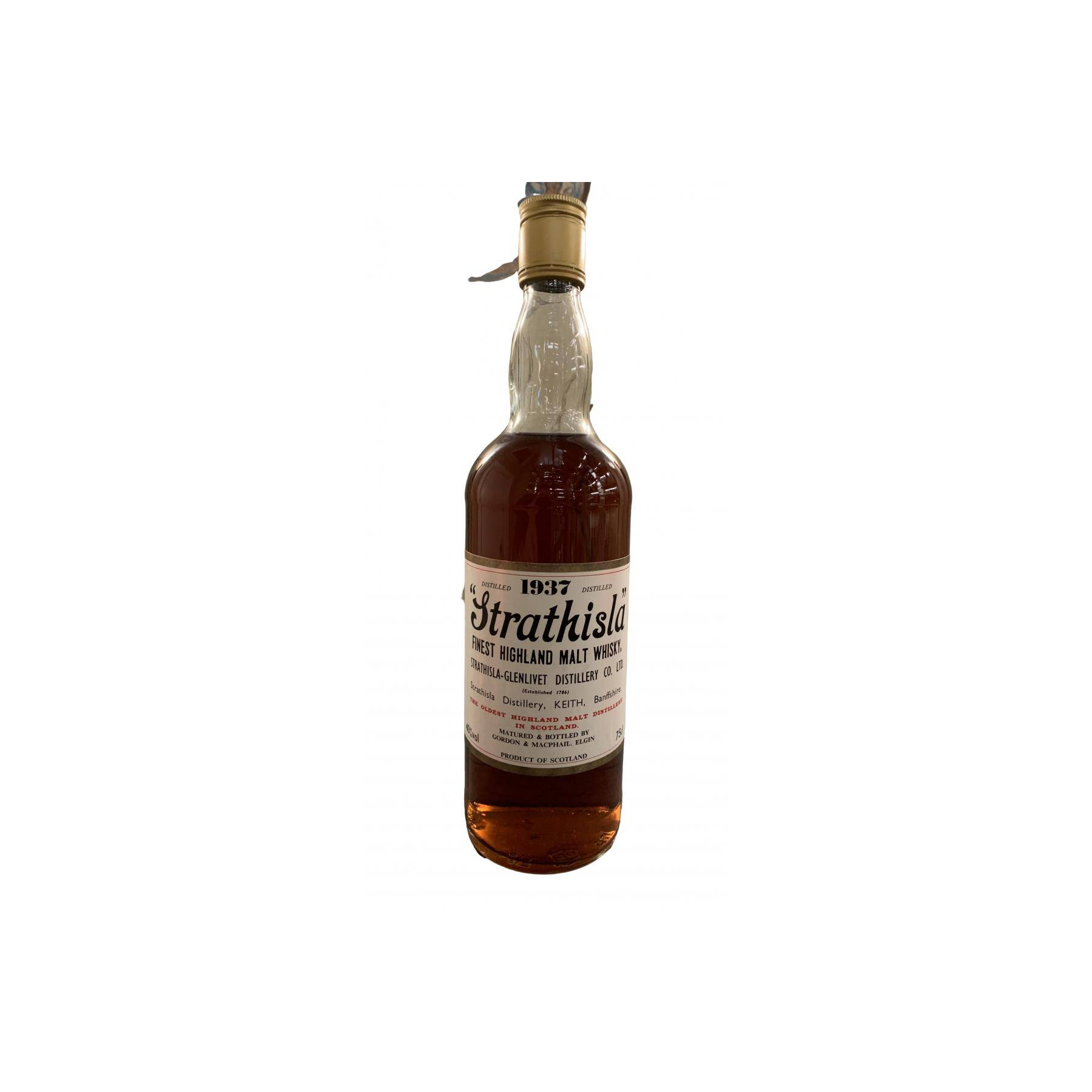 Strathisla Licensed Bottling 1937 Single Malt Whisky