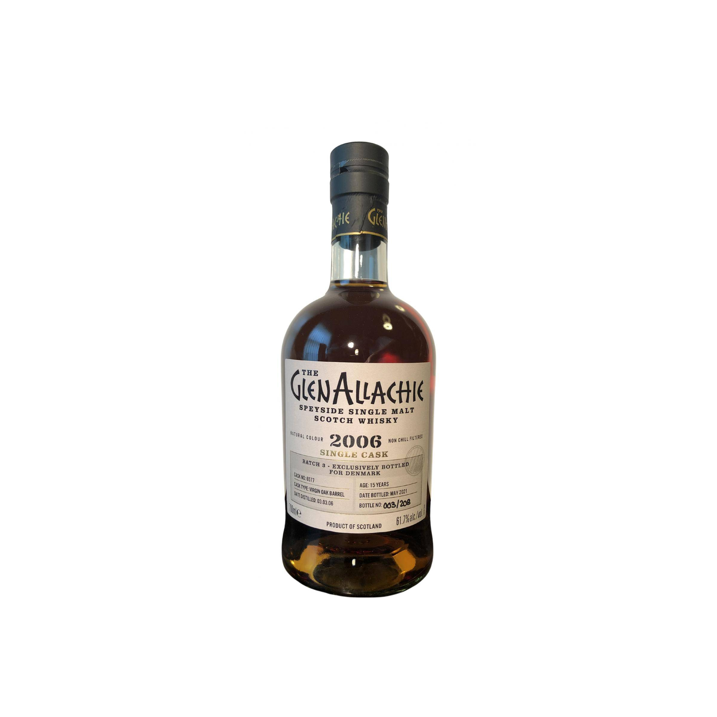 The GlenAllachie Single Cask 2006 15 Years Single Malt Whisky