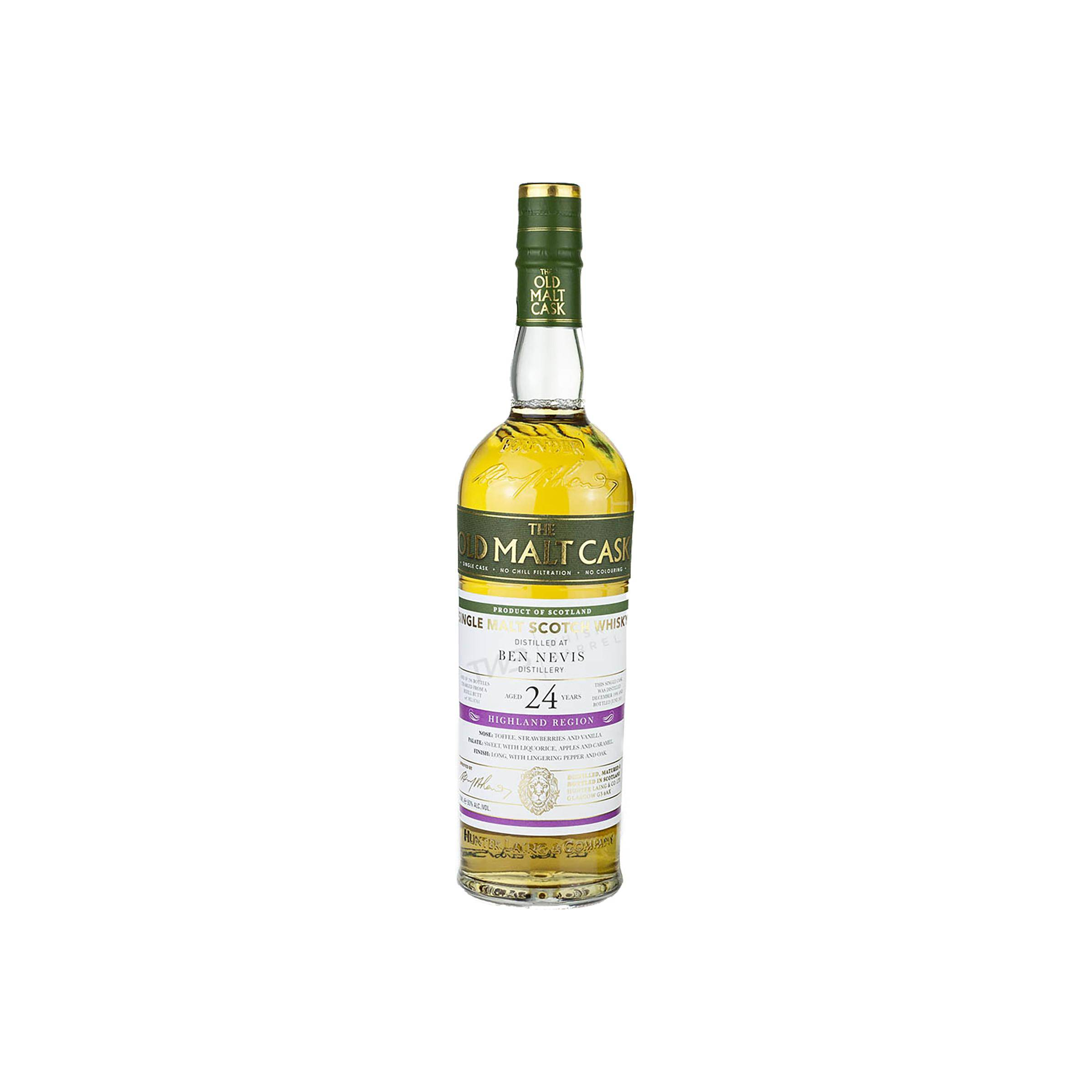 Ben Nevis Old Malt Cask 1996 24 Years Single Malt Whisky