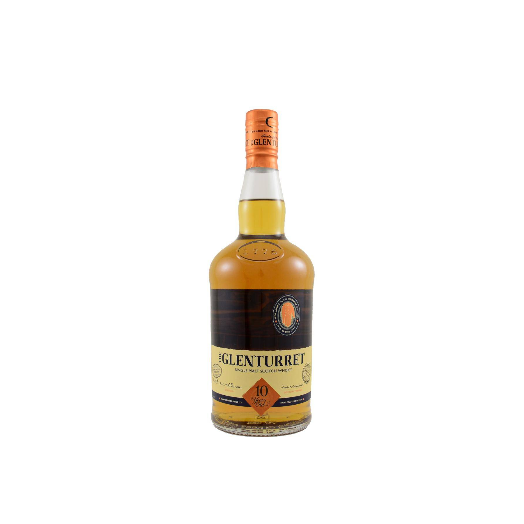 The Glenturret 10 Years Single Malt Whisky
