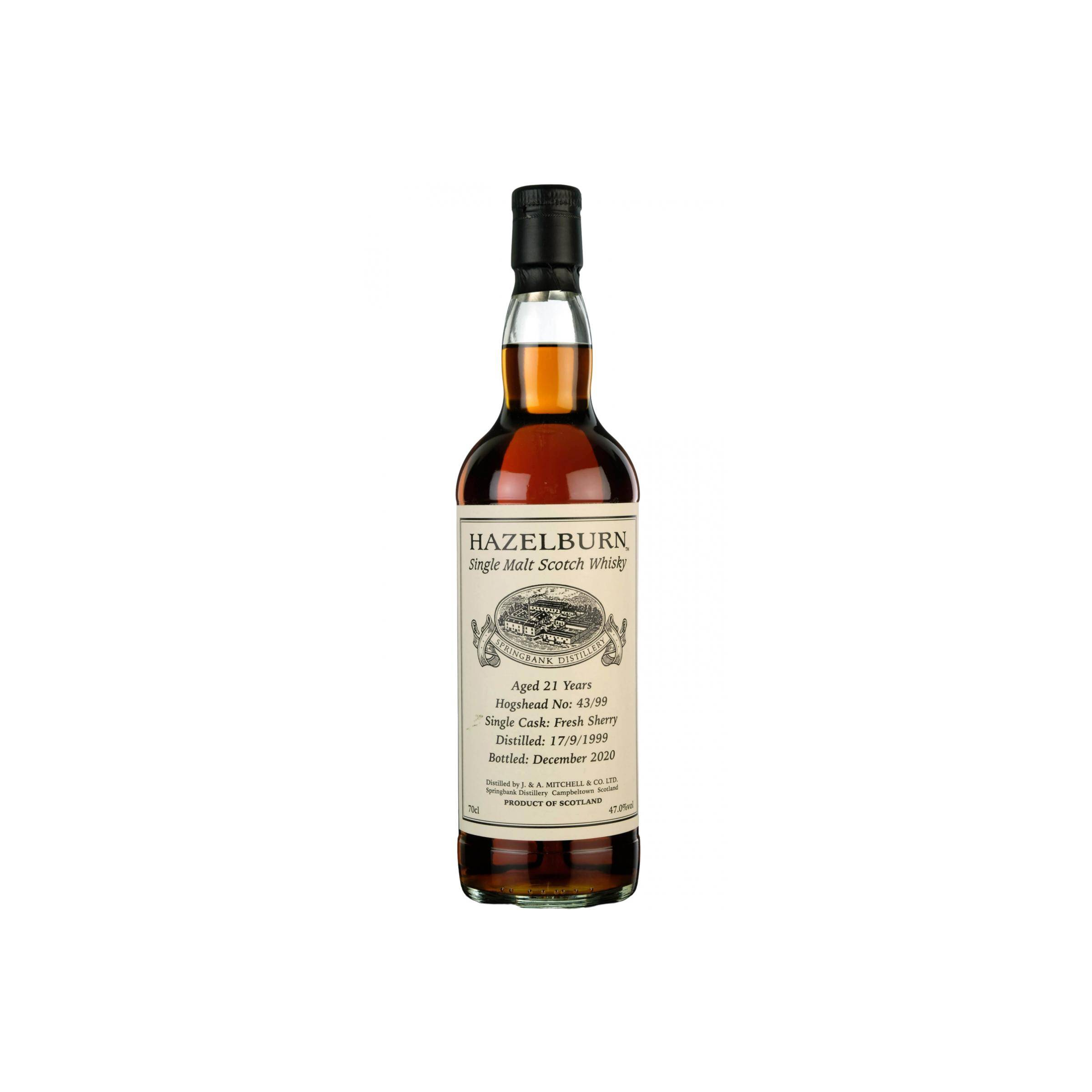 Hazelburn Private Bottling 1999 21 Years Single Malt Whisky