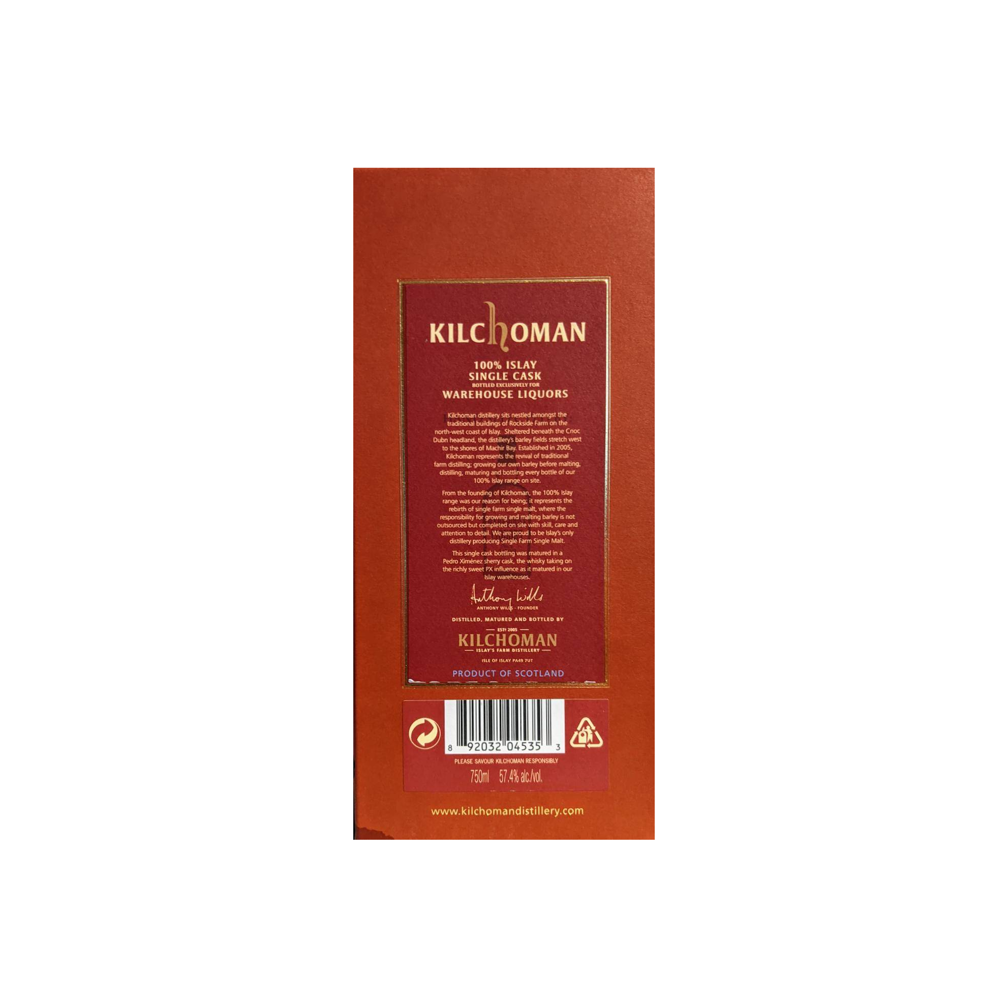 Kilchoman 2015 6 Years Single Malt Whisky 2