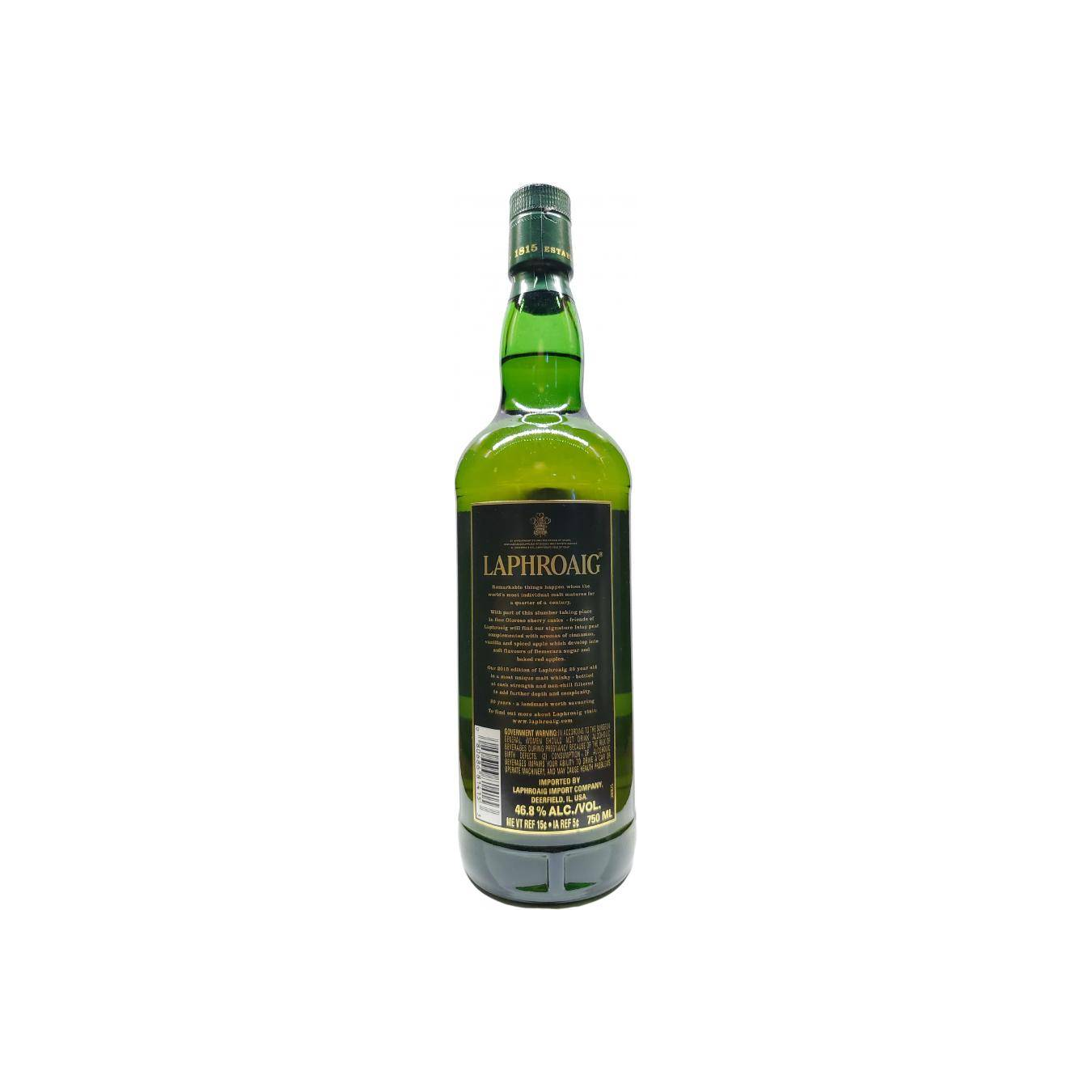 Laphroaig 25 Years Single Malt Whisky 2