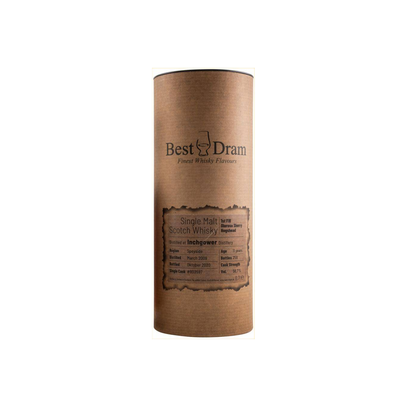 Inchgower 2009 11 Years Single Malt Whisky 2