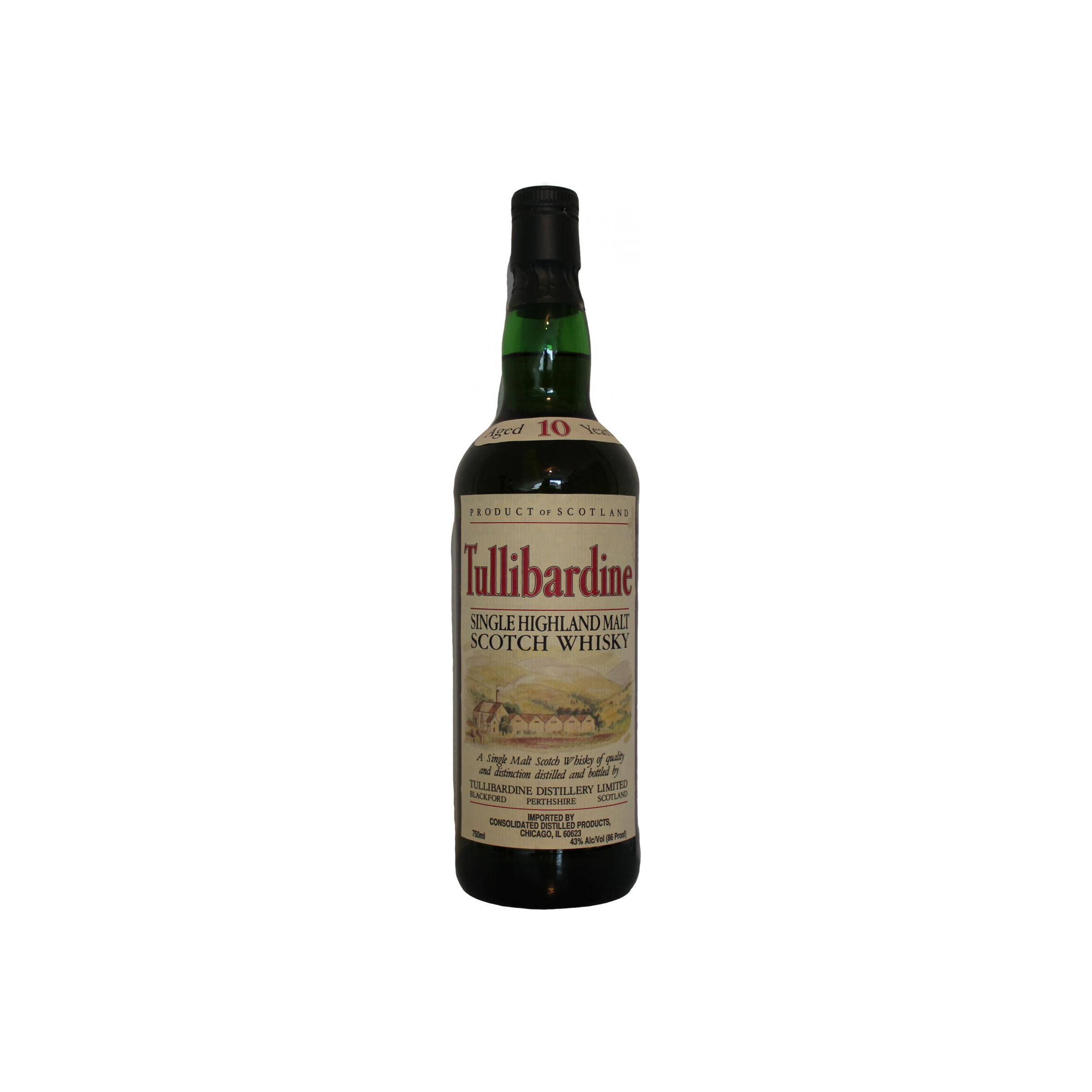 Tullibardine 10 Years Single Malt Whisky