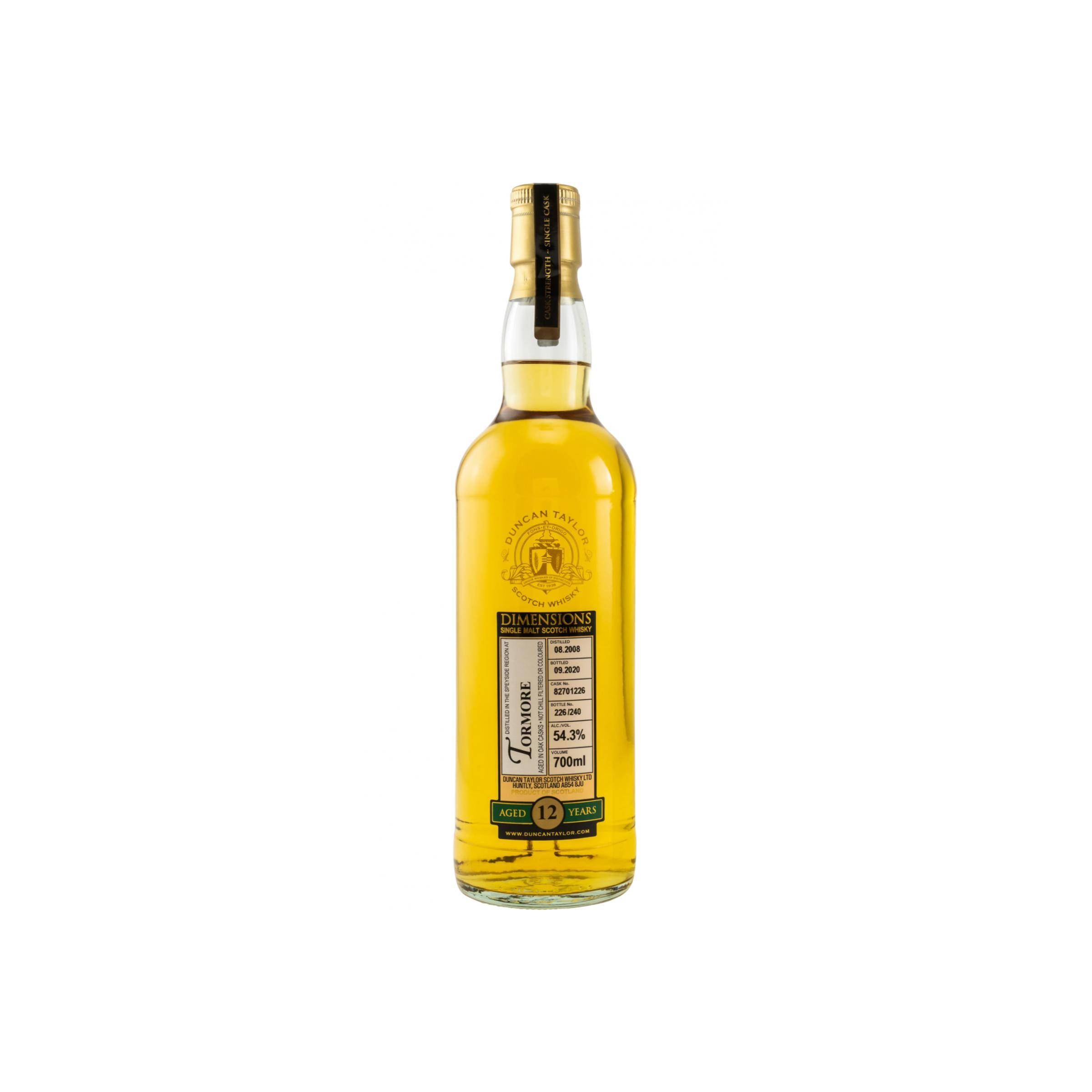 Tormore Dimensions 2008 12 Years Single Malt Whisky