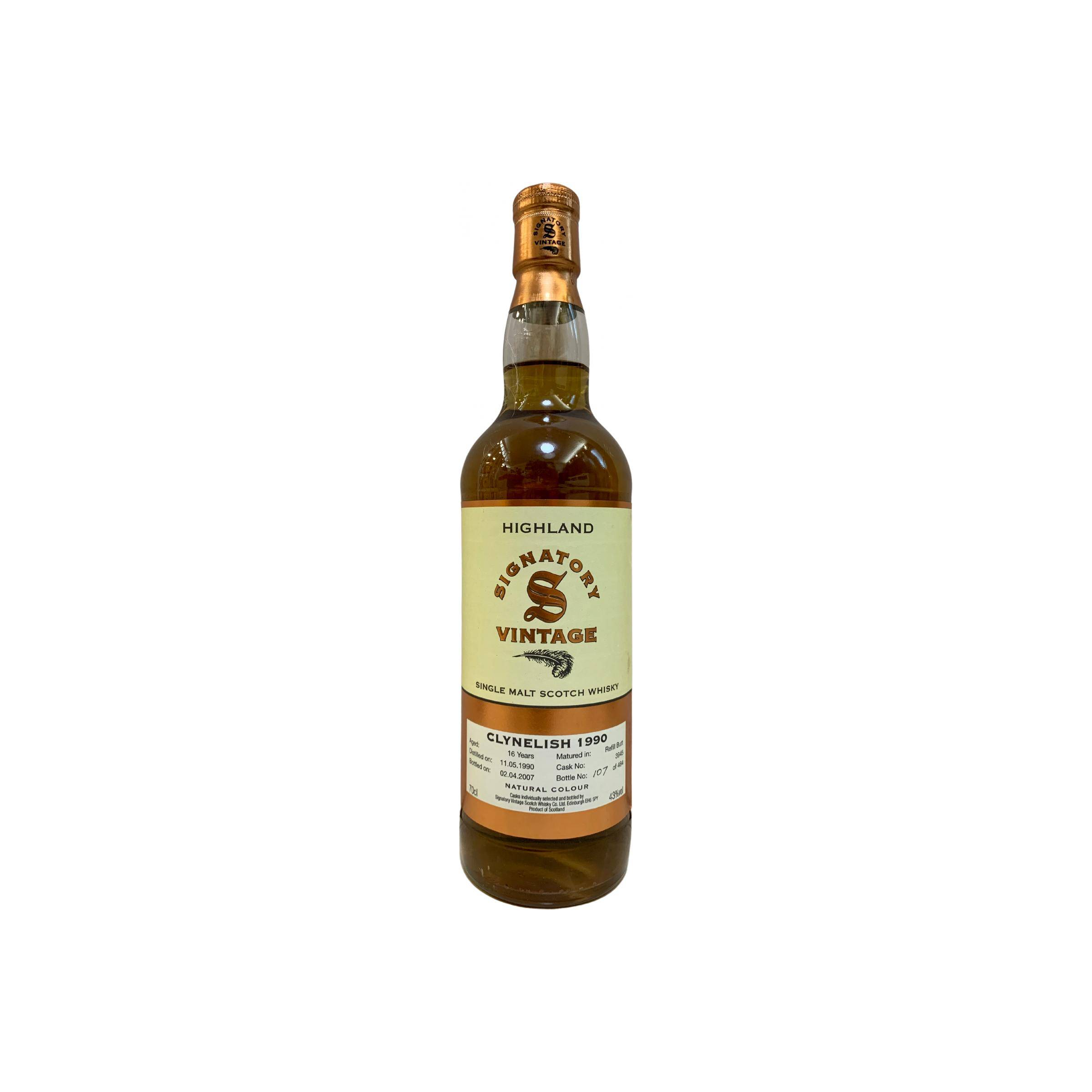 Clynelish Vintage Collection 1990 16 Years Single Malt Whisky