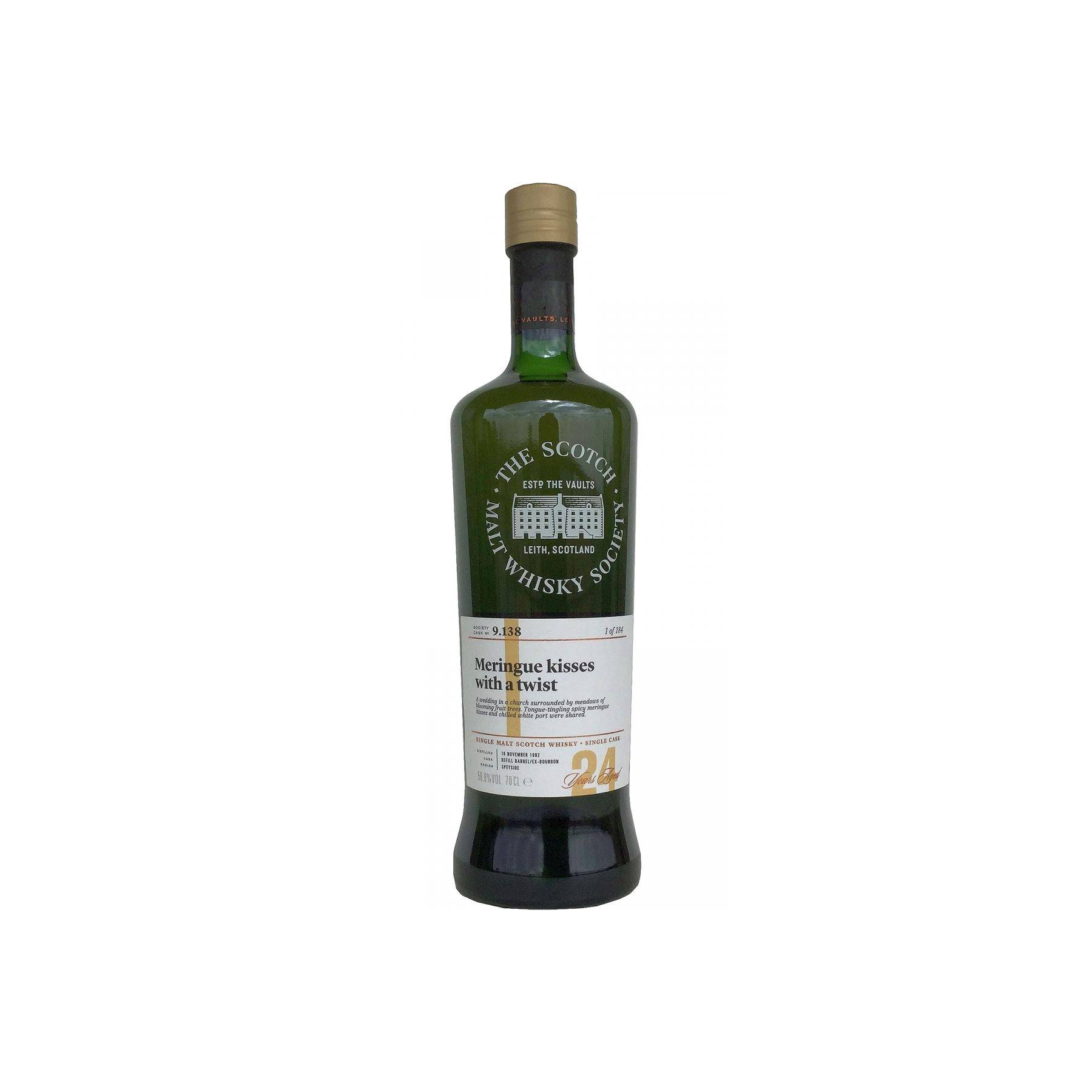 The Scotch Malt Whisky Society 1992 24 Years Single Malt Whisky