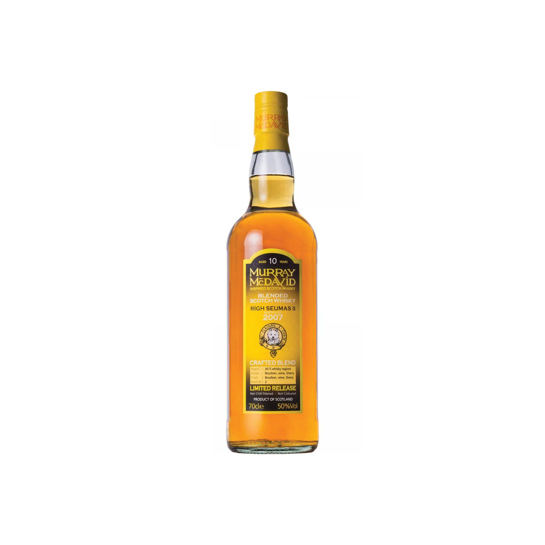 Murray McDavid 2007 10 Years Blended Whisky 2