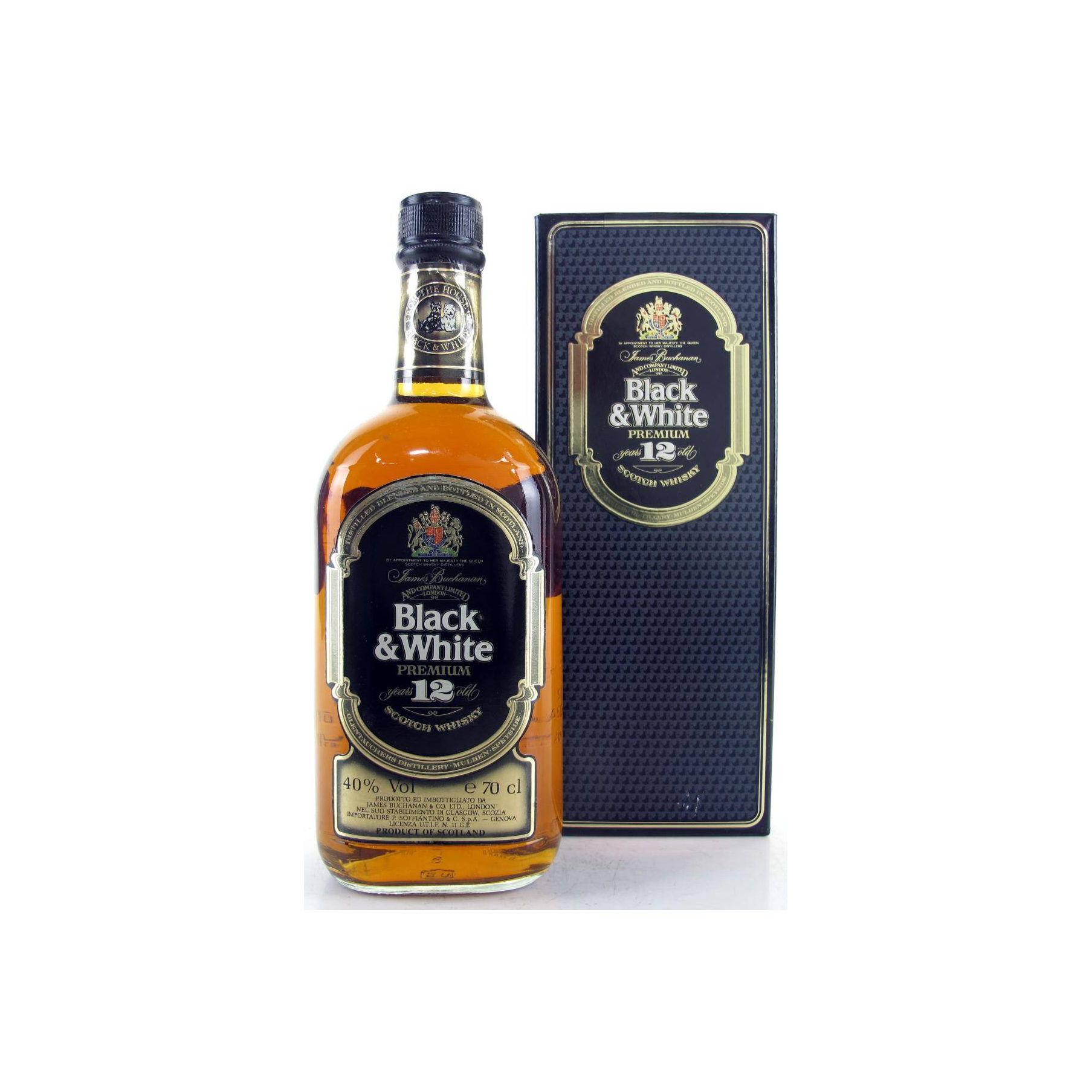 Black & White 12 Years Blended Whisky