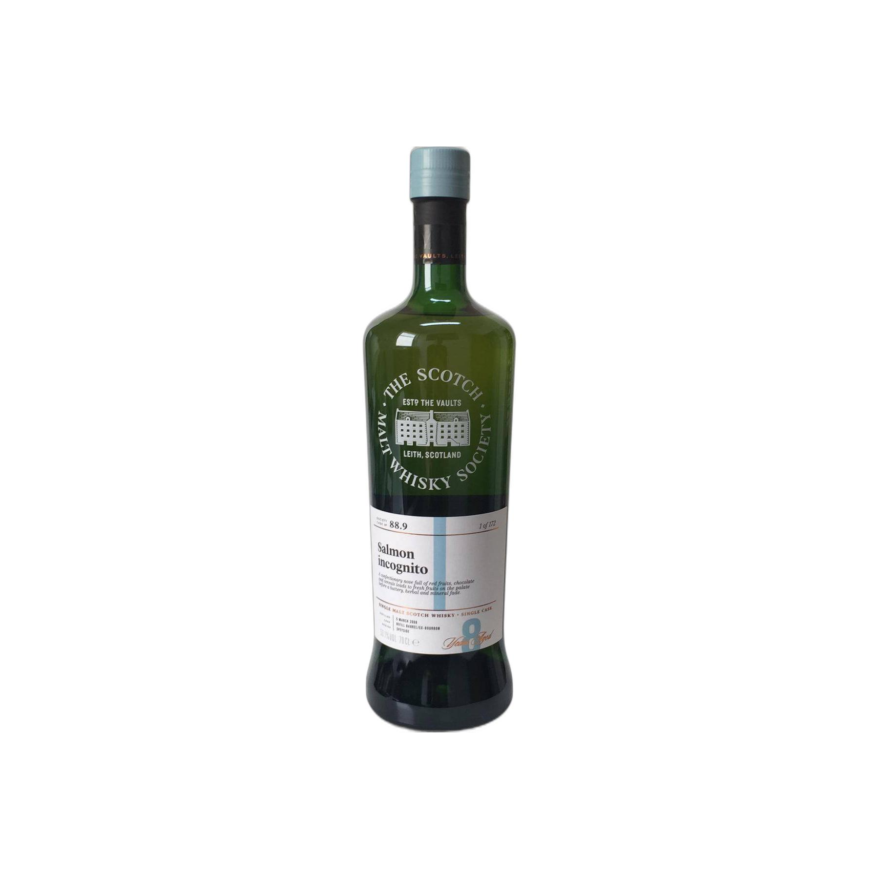 The Scotch Malt Whisky Society 2009 8 Years Single Malt Whisky
