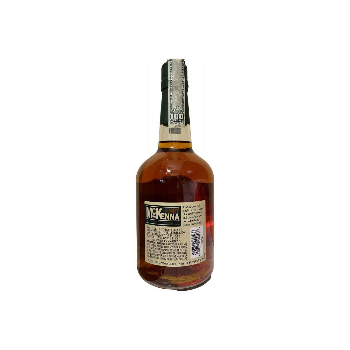 Henry McKenna Single Cask 10 Years Bourbon Whisky 2