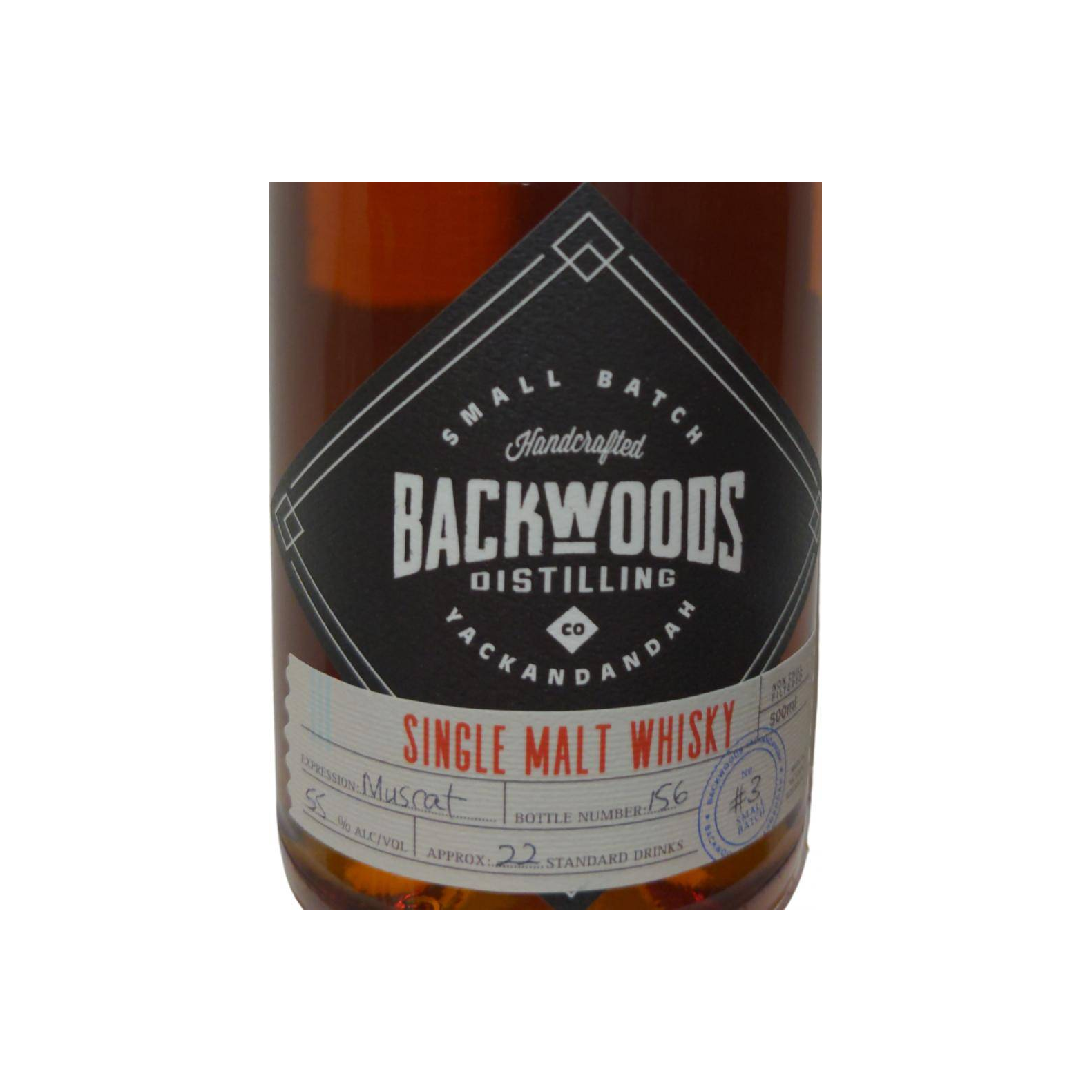 Backwoods Distilling Single Malt Whisky 2