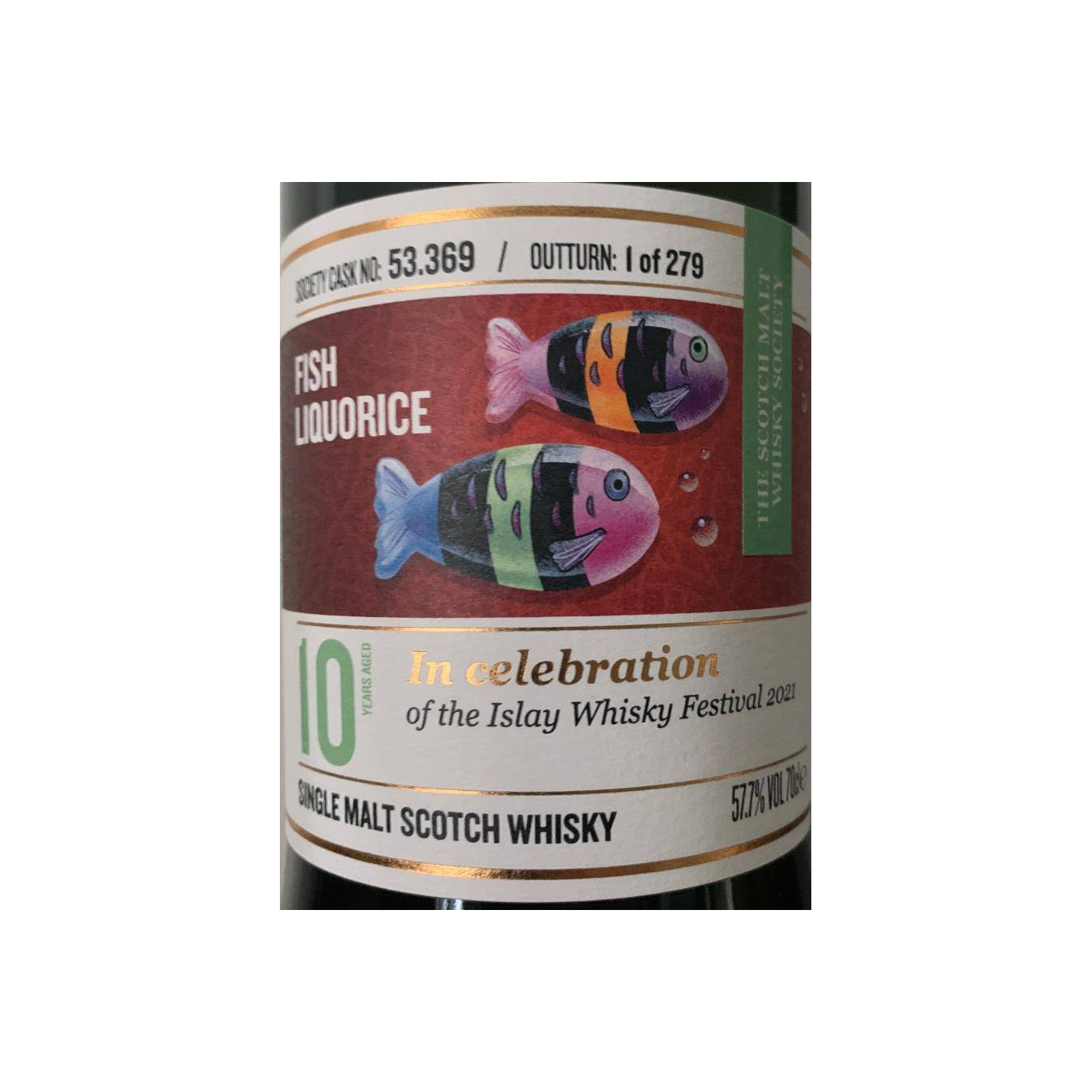 The Scotch Malt Whisky Society 2010 10 Years Single Malt Whisky 2