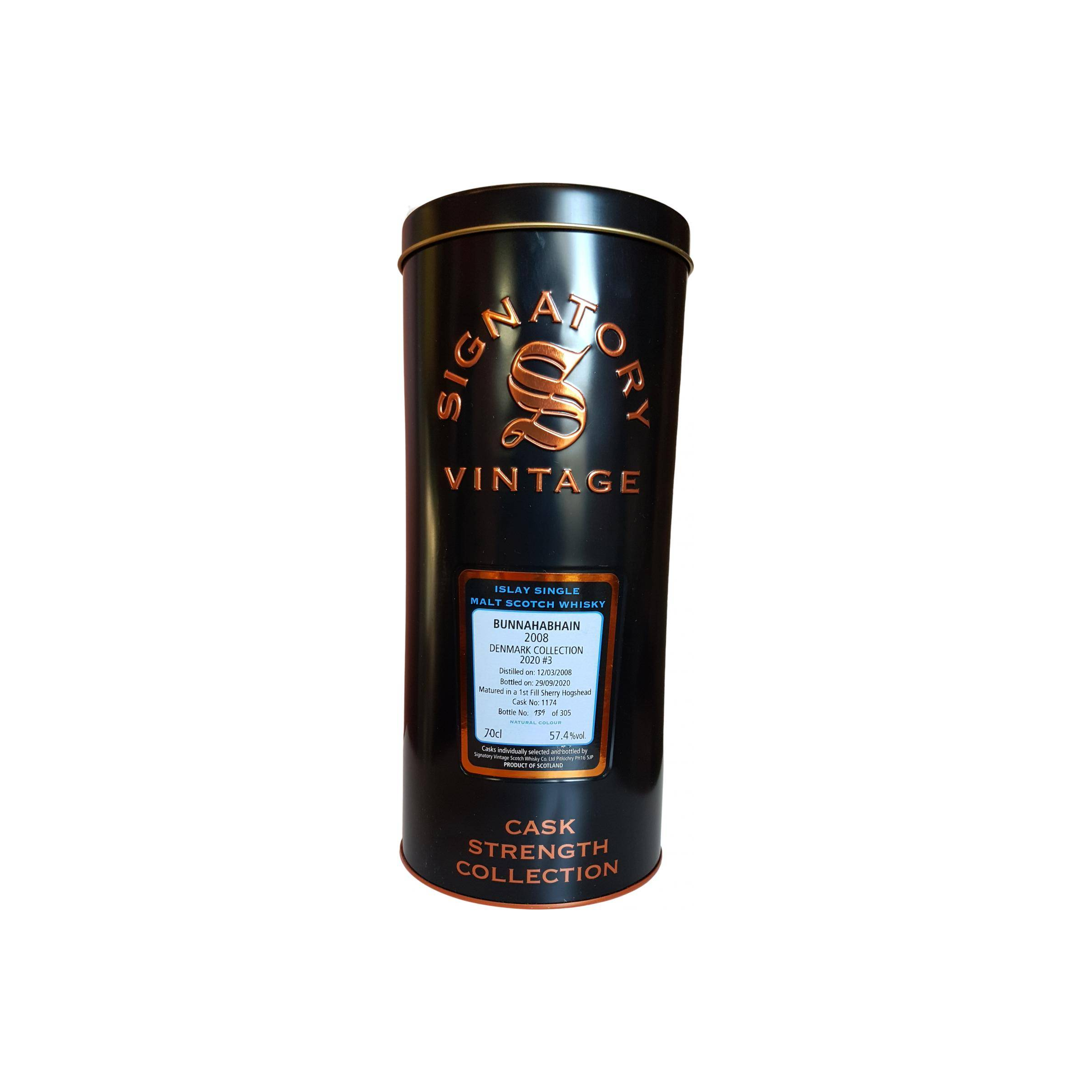 Bunnahabhain Cask Strength Collection 2008 12 Years Single Malt Whisky 2