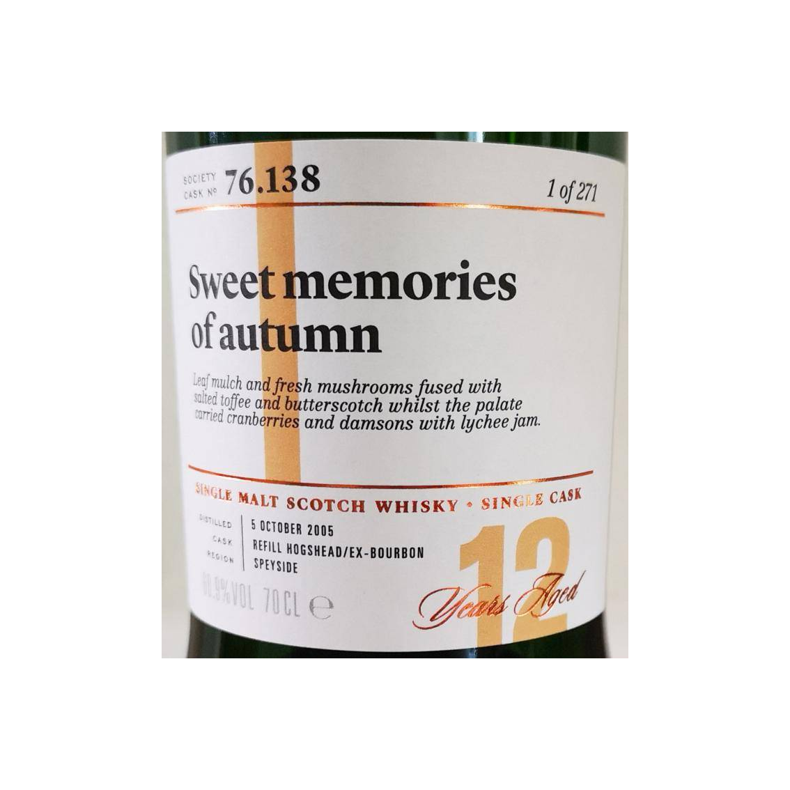 The Scotch Malt Whisky Society 2005 12 Years Single Malt Whisky 2