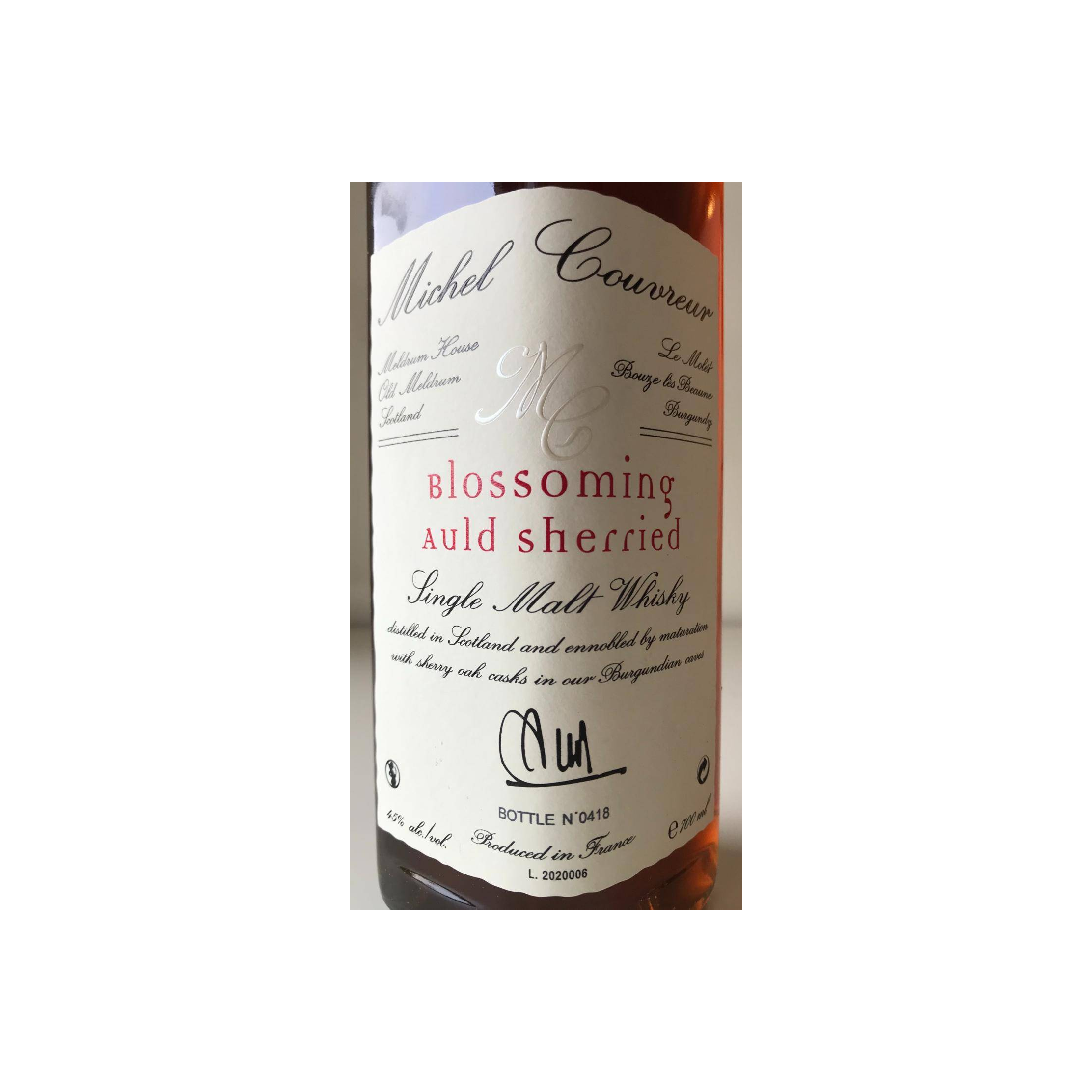 Michel Couvreur Single Malt Whisky 2