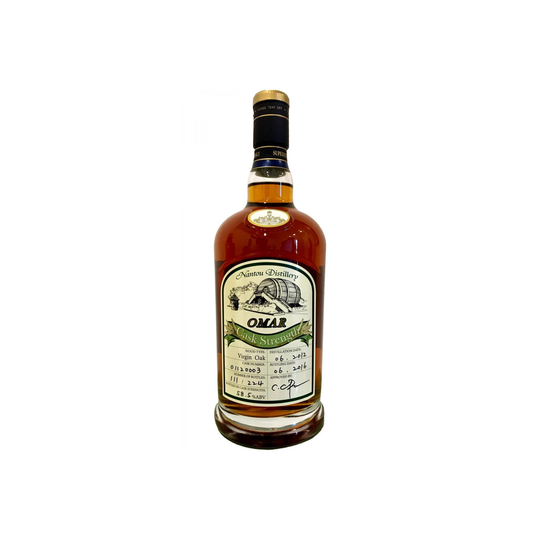 Omar Cask Strength Collection 2012 4 Years Single Malt Whisky