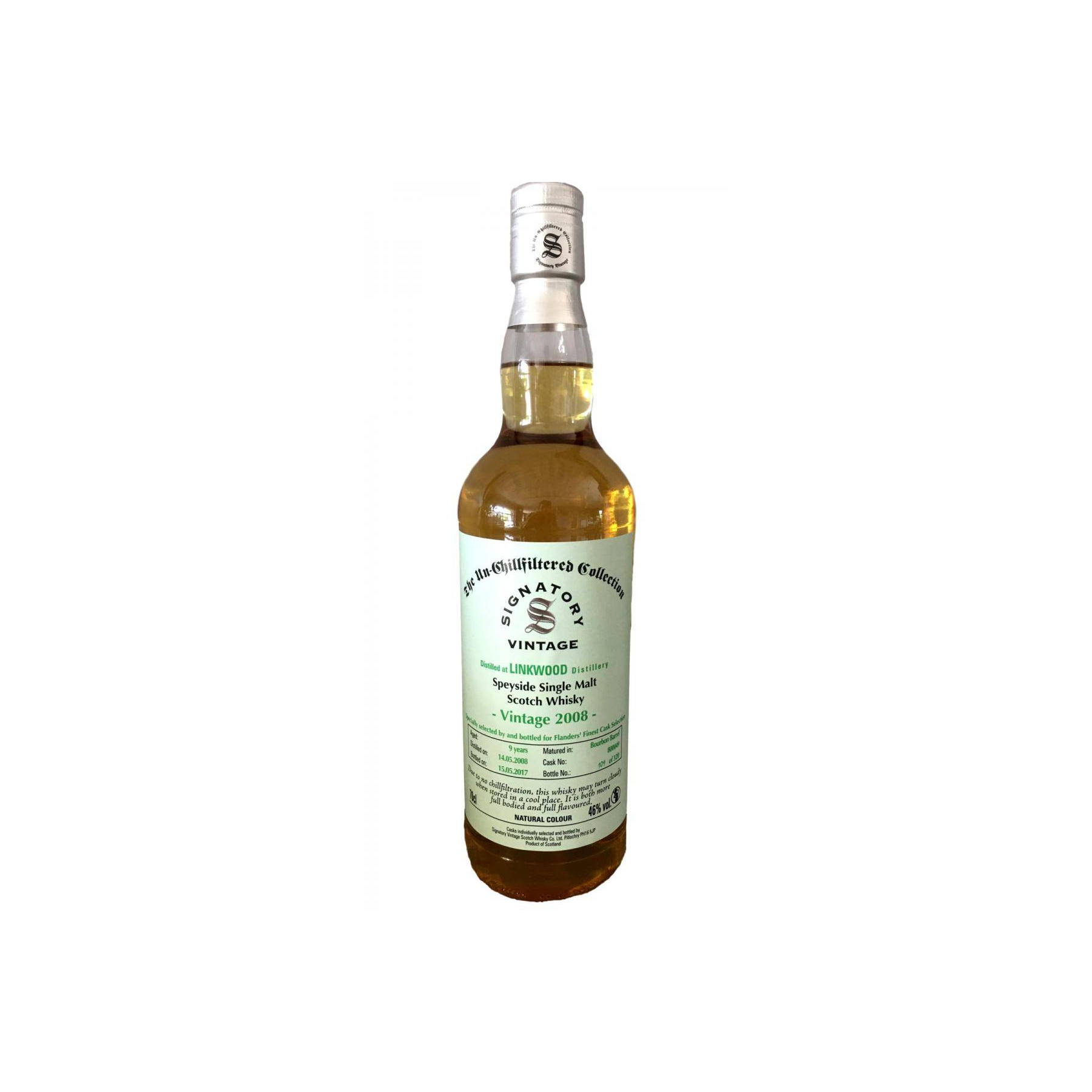 Linkwood The Un-Chillfiltered Collection 2008 9 Years Single Malt Whisky
