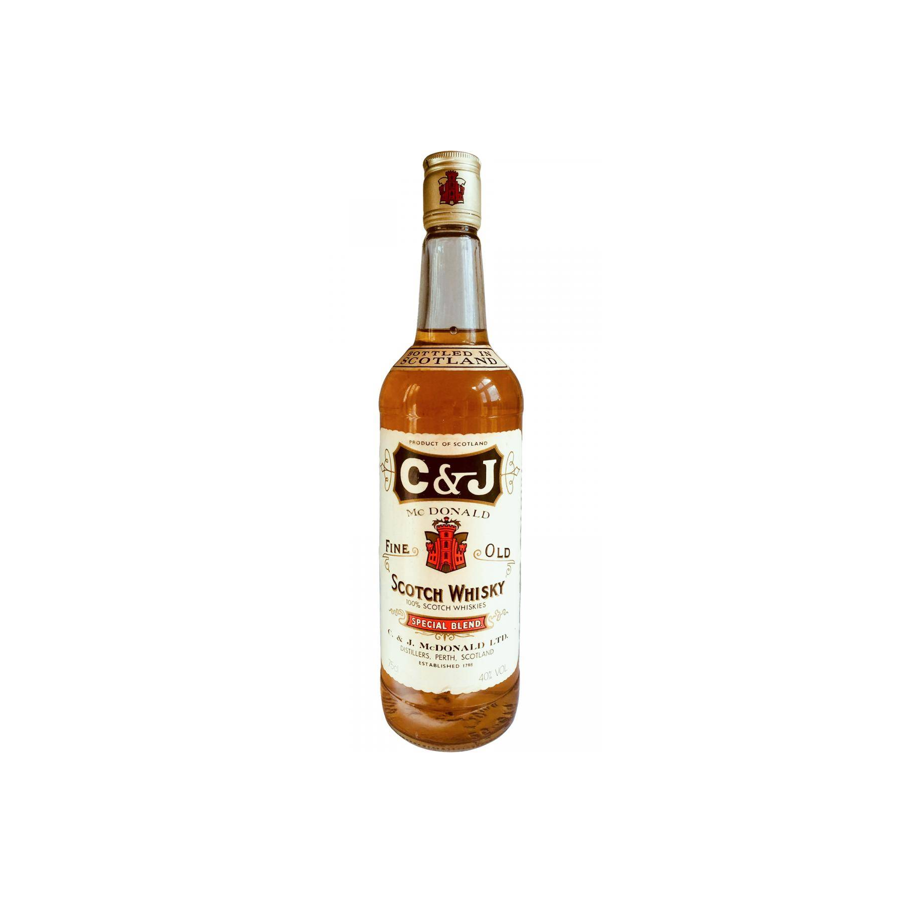 C&J McDonald's Fine Old Scotch Whisky
