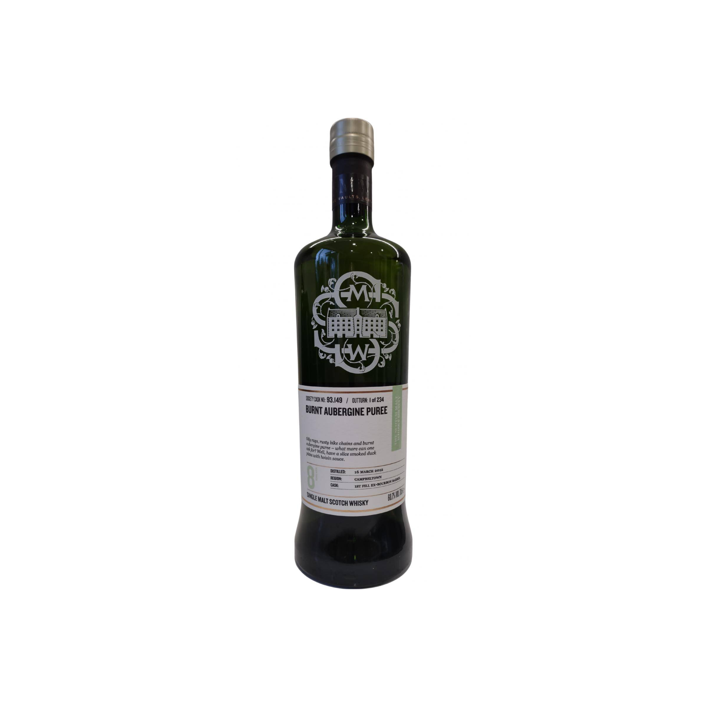 The Scotch Malt Whisky Society 2012 8 Years Single Malt Whisky