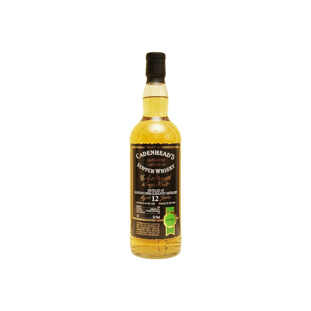 Glentauchers Authentic Collection 1998 12 Years Single Malt Whisky