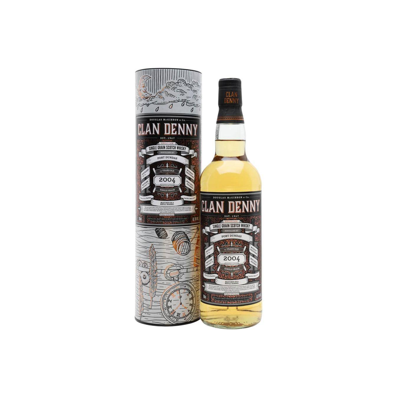 Port Dundas 2004 17 Years Single Grain Whisky