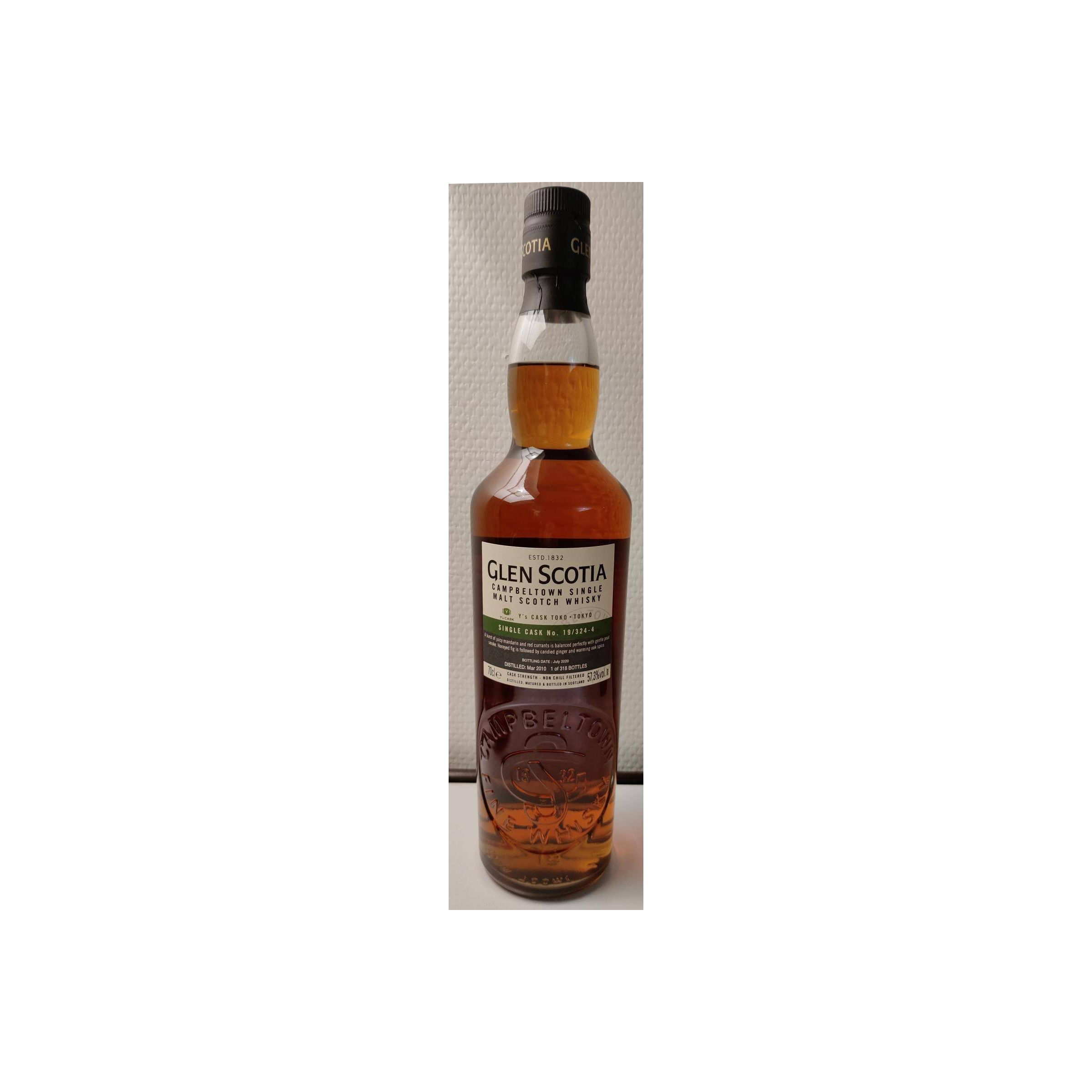 Glen Scotia Single Cask 2010 10 Years Single Malt Whisky 2