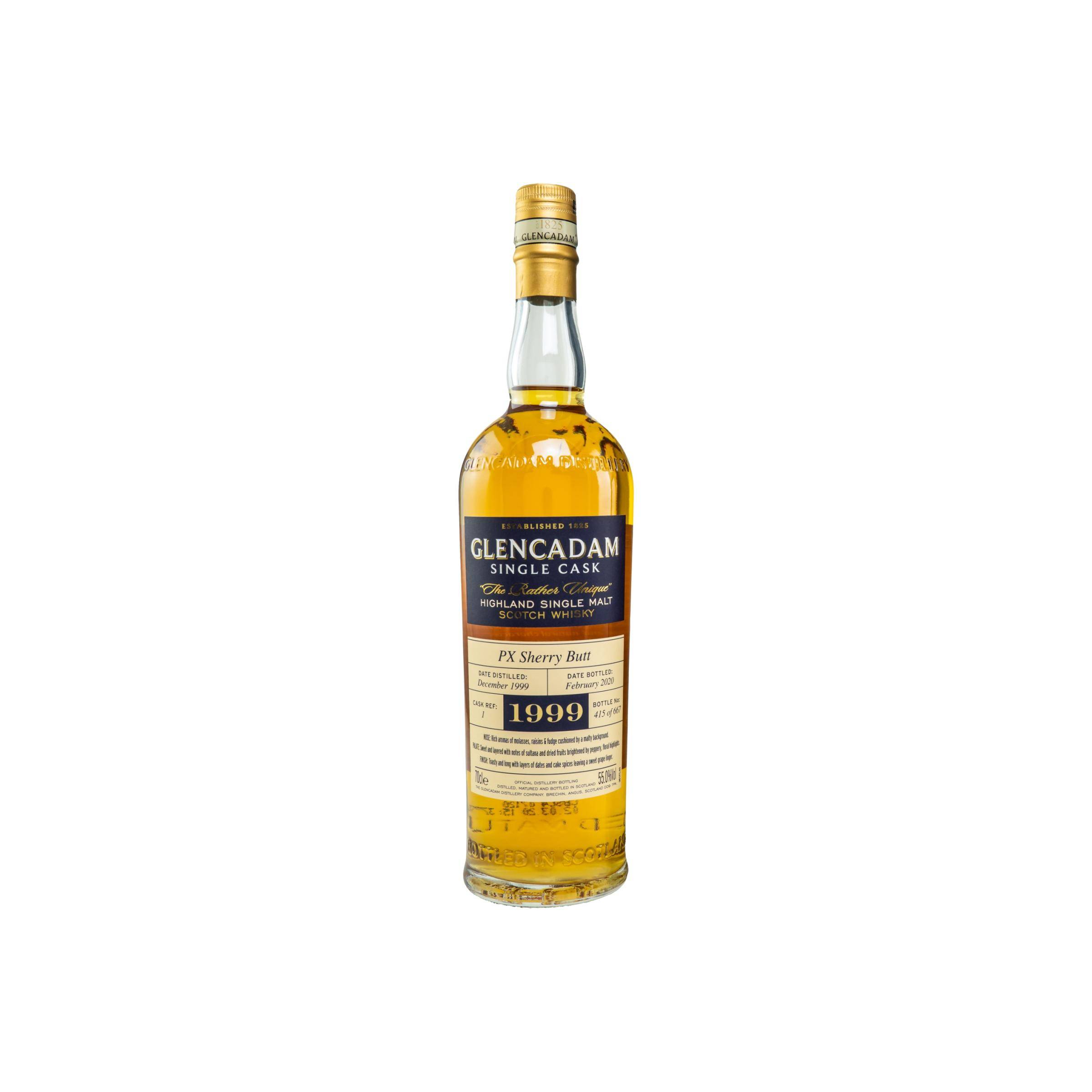Glencadam Single Cask 1999 20 Years Single Malt Whisky 2