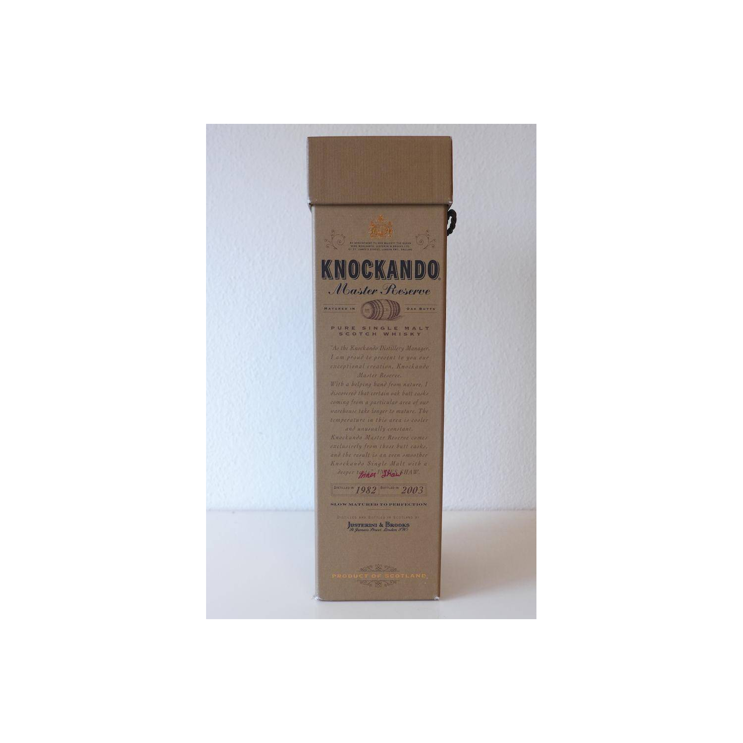 Knockando 1982 21 Years Single Malt Whisky 3