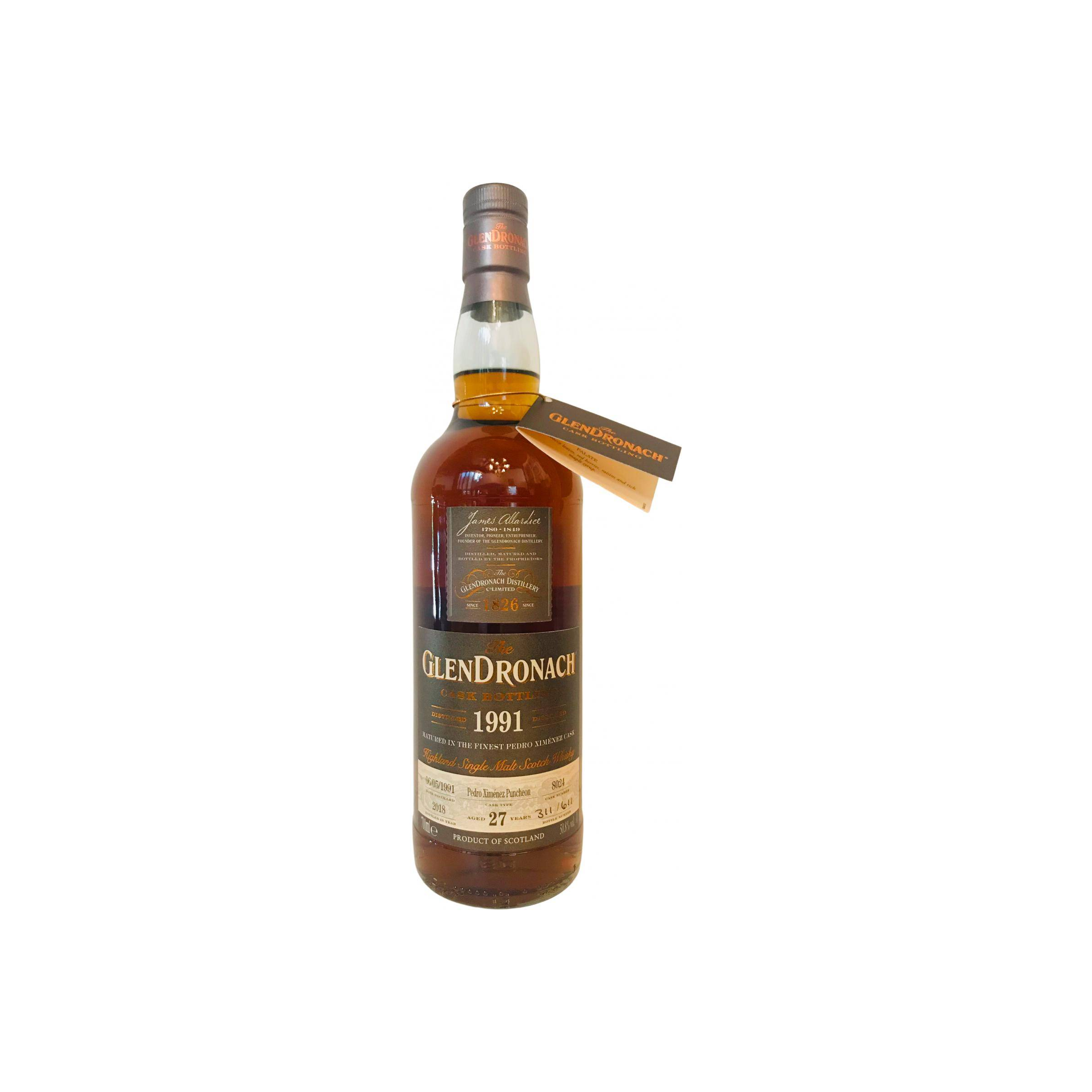 GlenDronach 1991 27 Years Single Malt Whisky