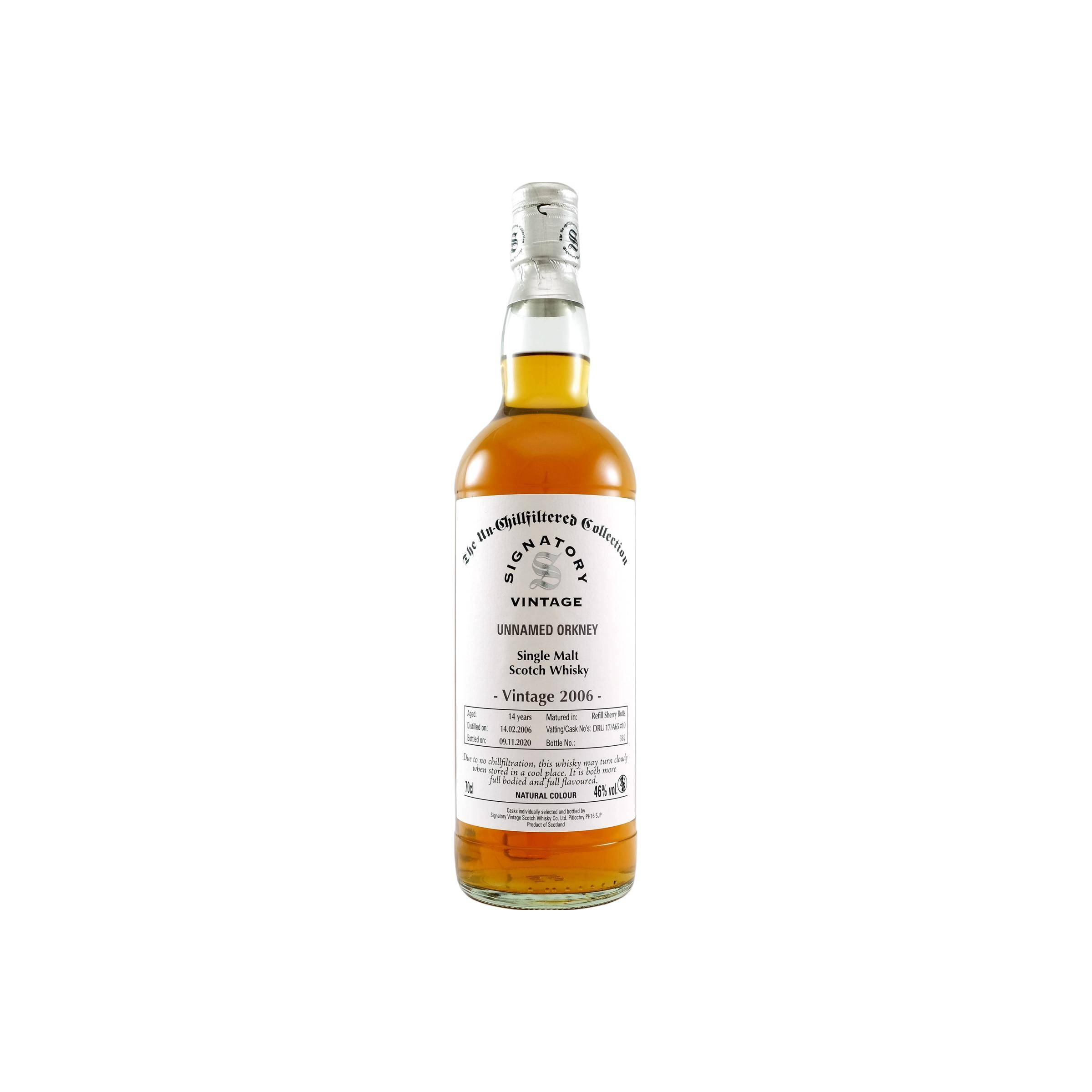 Signatory Vintage The Un-Chillfiltered Collection 2006 14 Years Single Malt Whisky