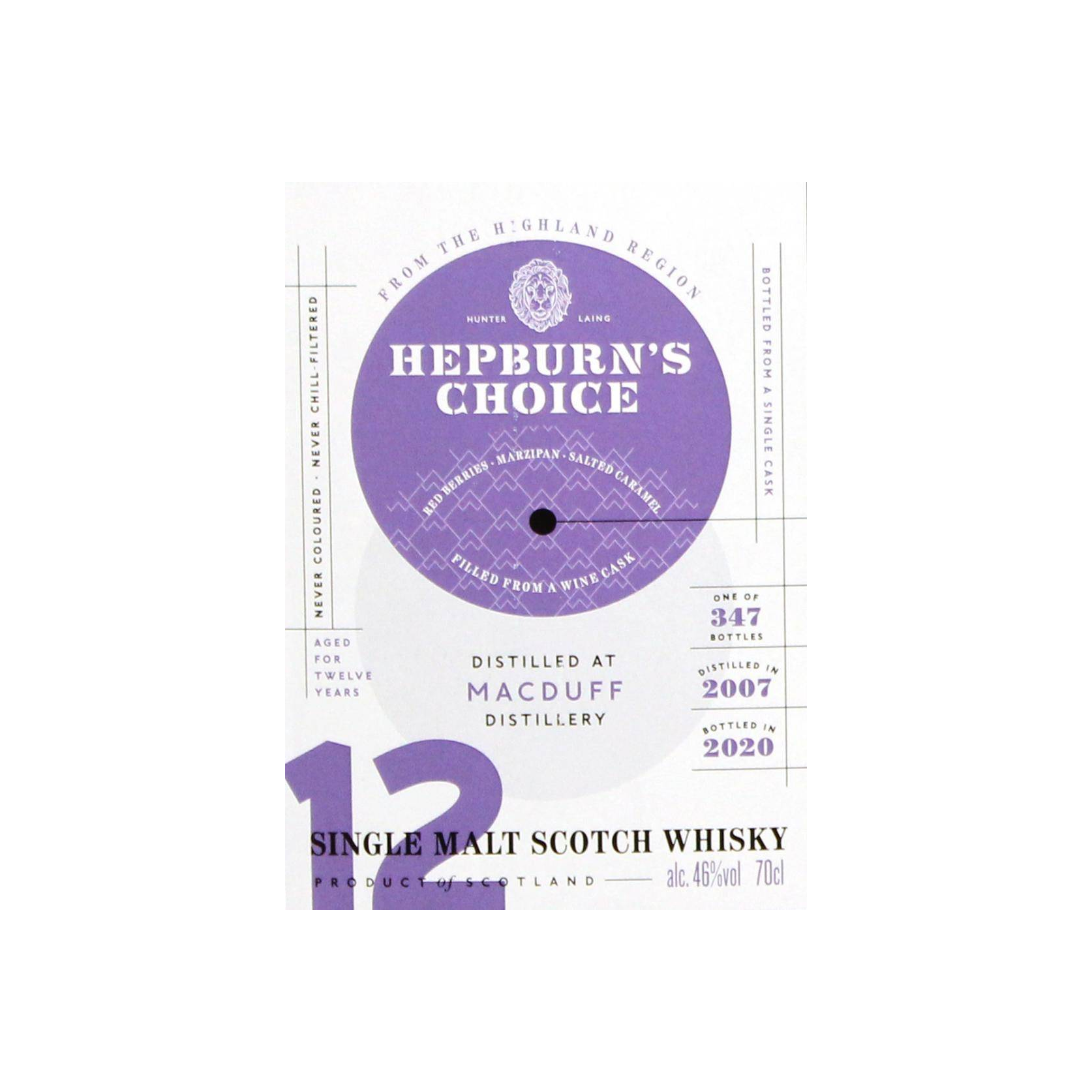 Macduff 2007 12 Years Single Malt Whisky 3