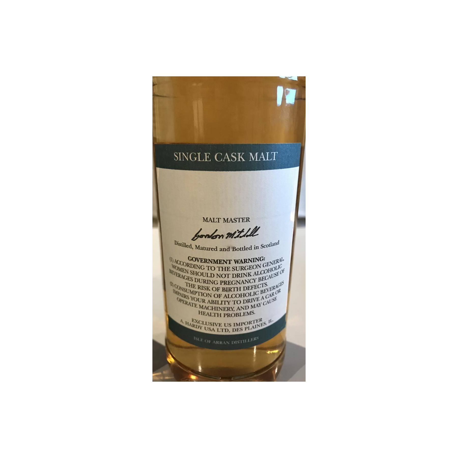 Arran Limited Edition Single Malt Whisky 3