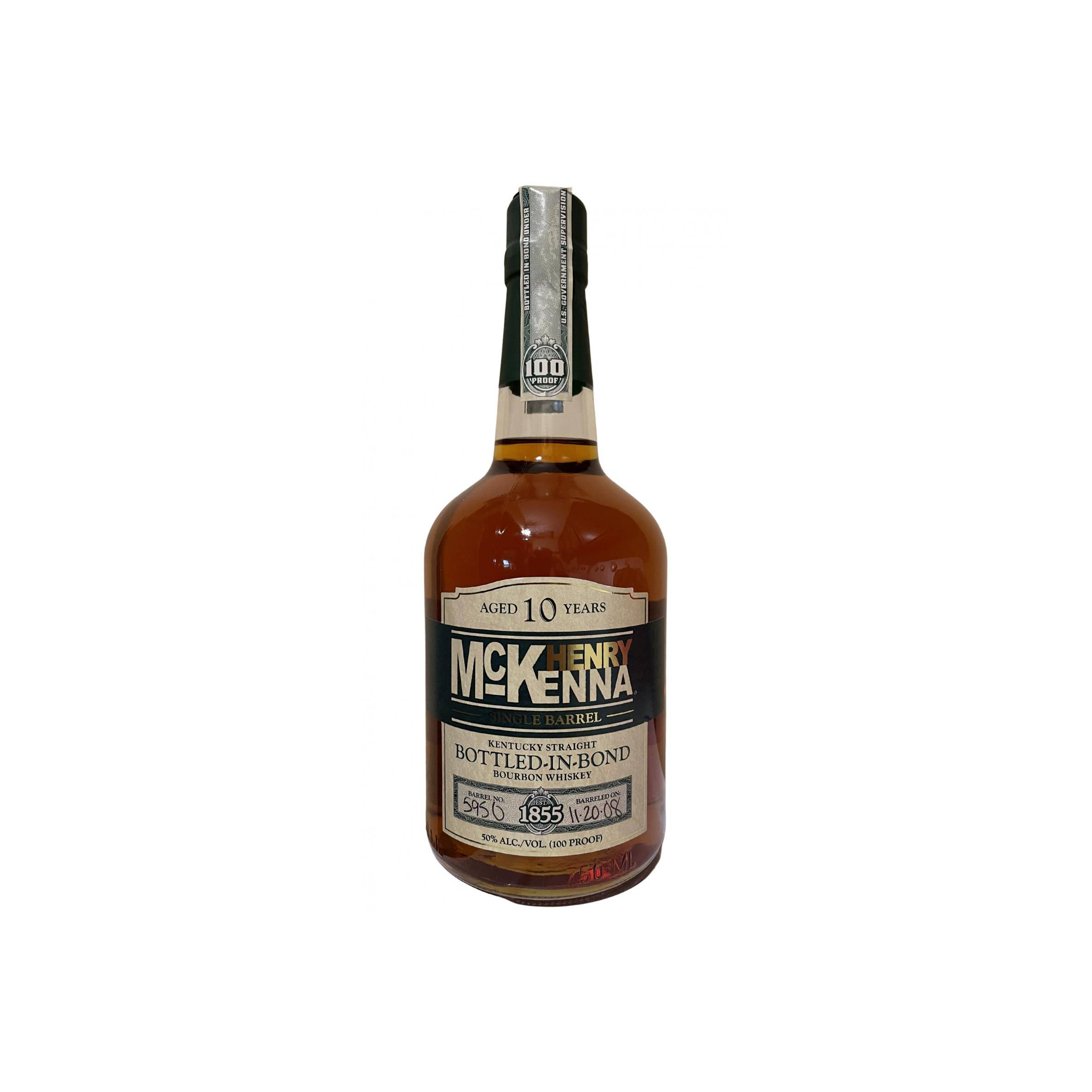Henry McKenna Single Cask 10 Years Bourbon Whisky