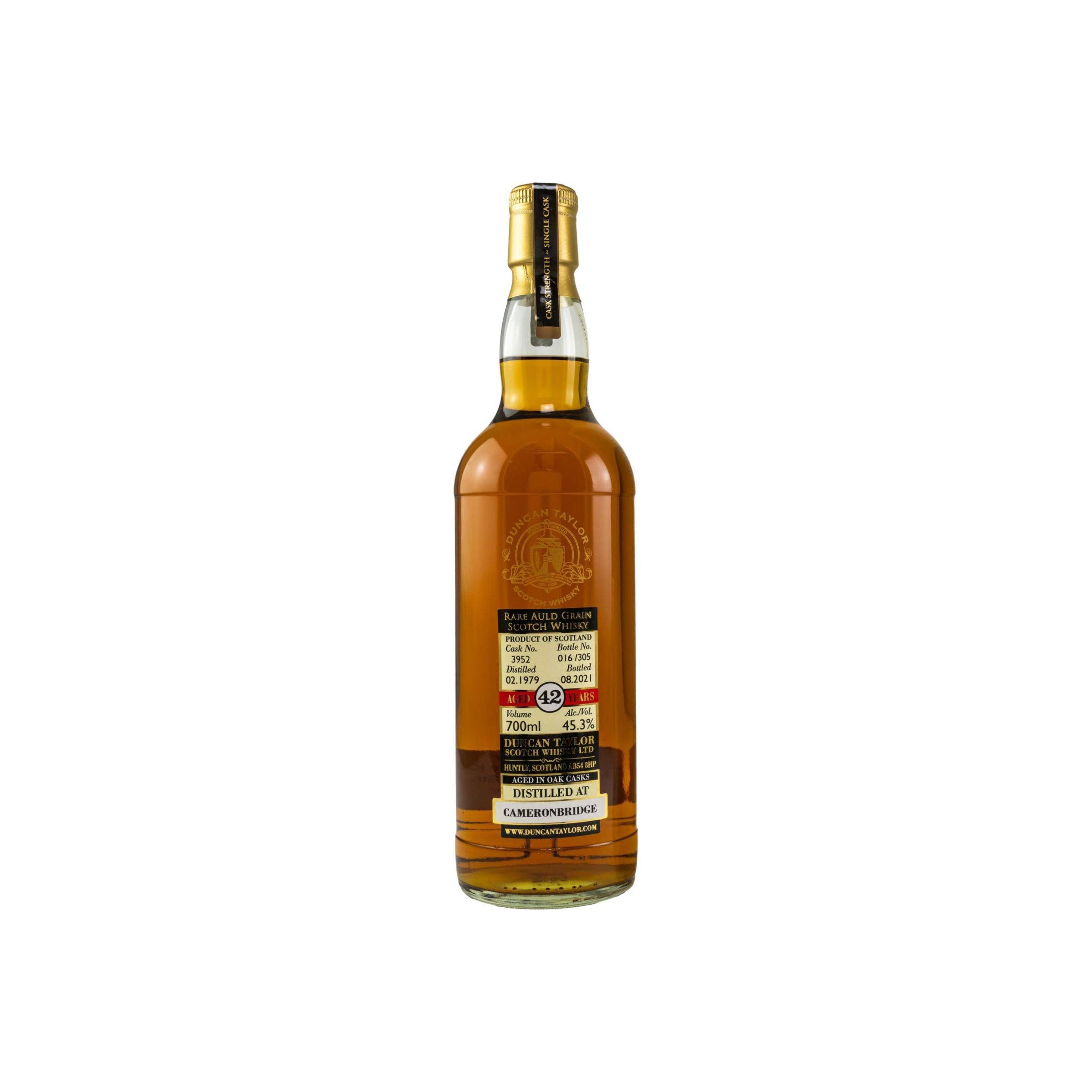 Cameronbridge 1979 42 Years Single Grain Whisky