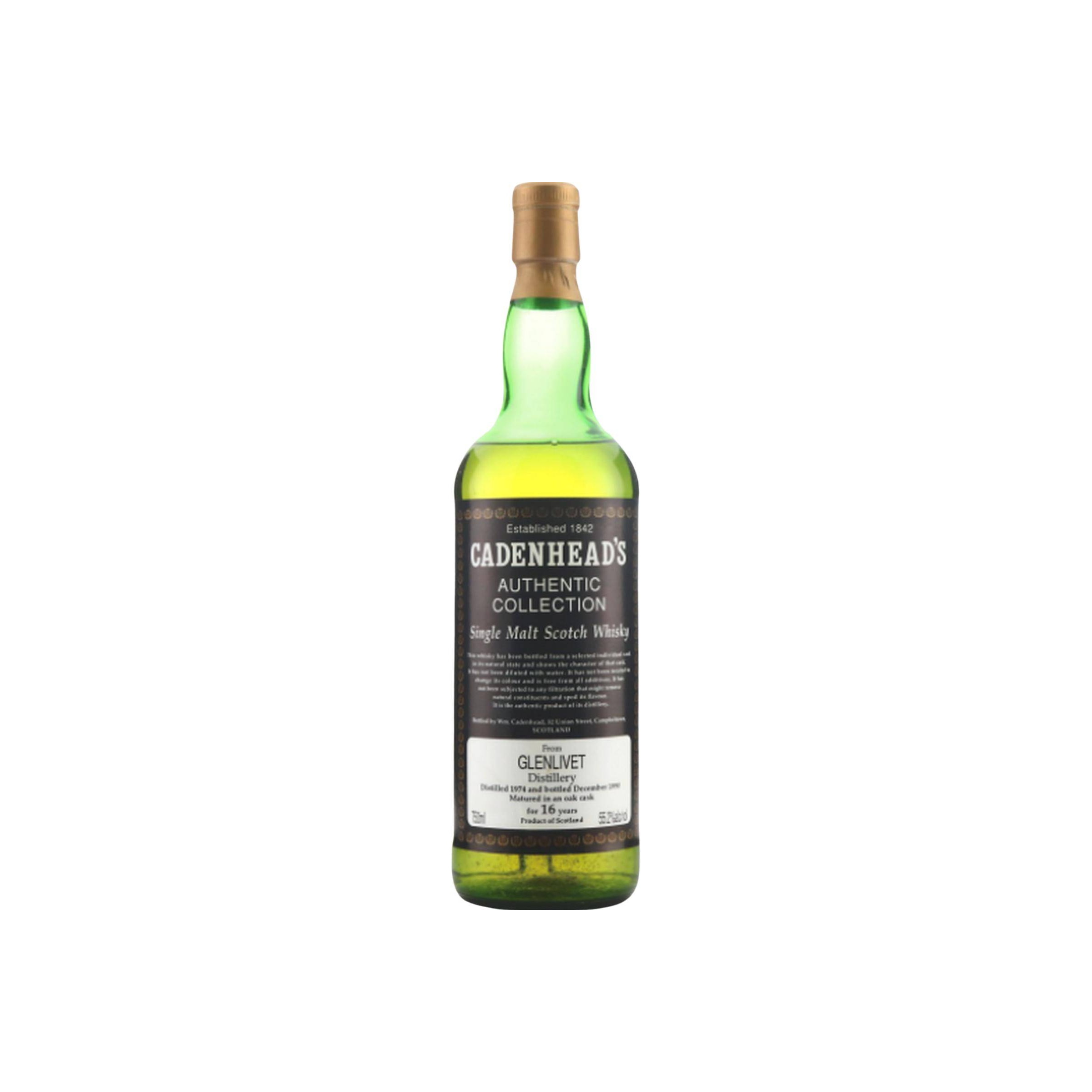 The Glenlivet Authentic Collection 1974 16 Years Single Malt Whisky