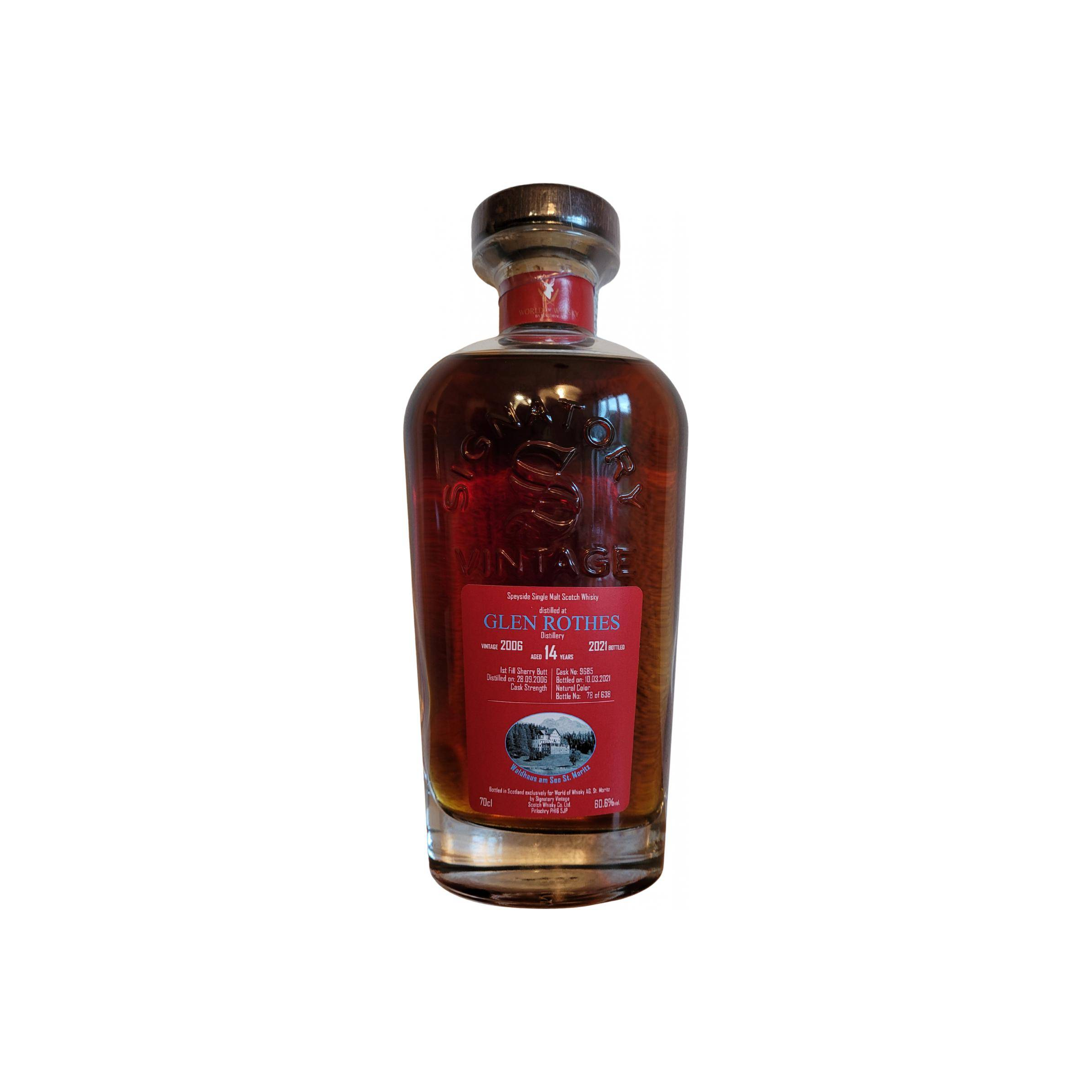The Glenrothes Cask Strength Collection 2006 14 Years Single Malt Whisky