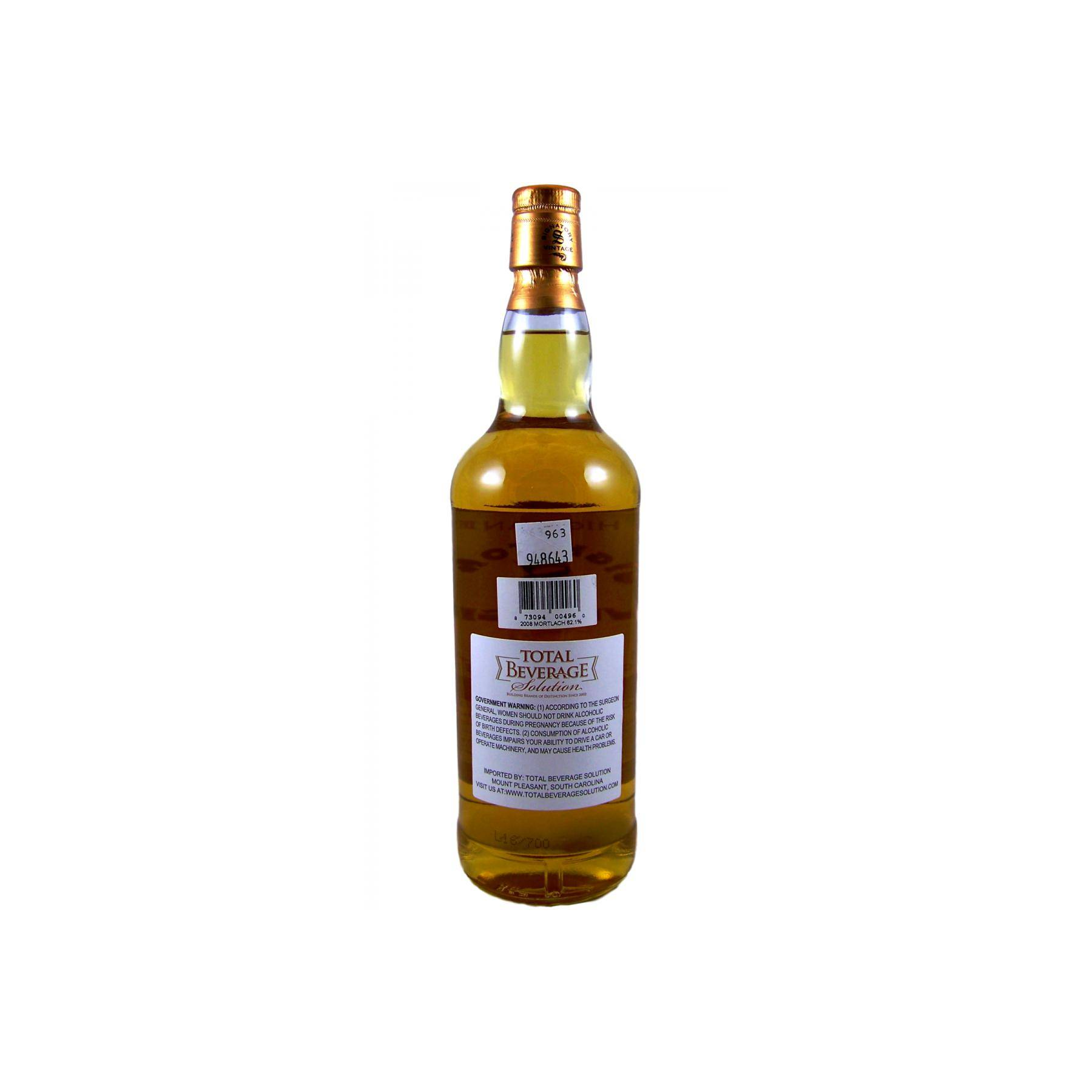Mortlach 2008 8 Years Single Malt Whisky 2