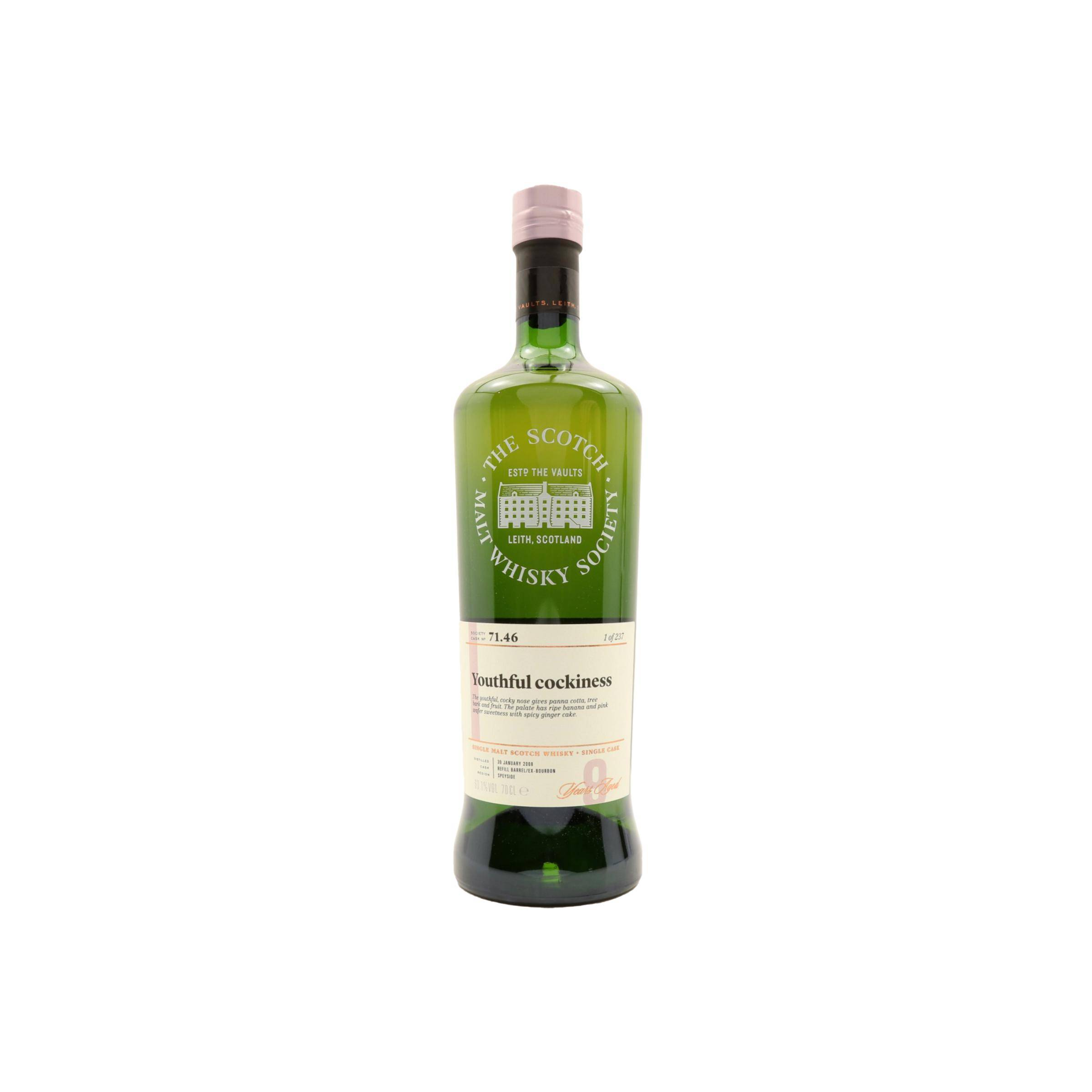 The Scotch Malt Whisky Society 2008 9 Years Single Malt Whisky