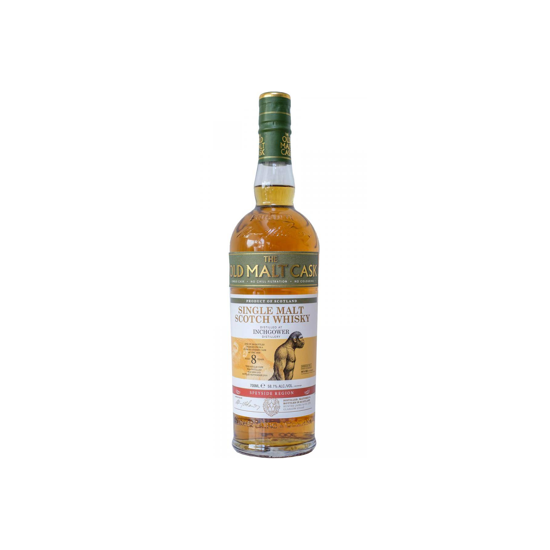 Inchgower 2008 8 Years Single Malt Whisky