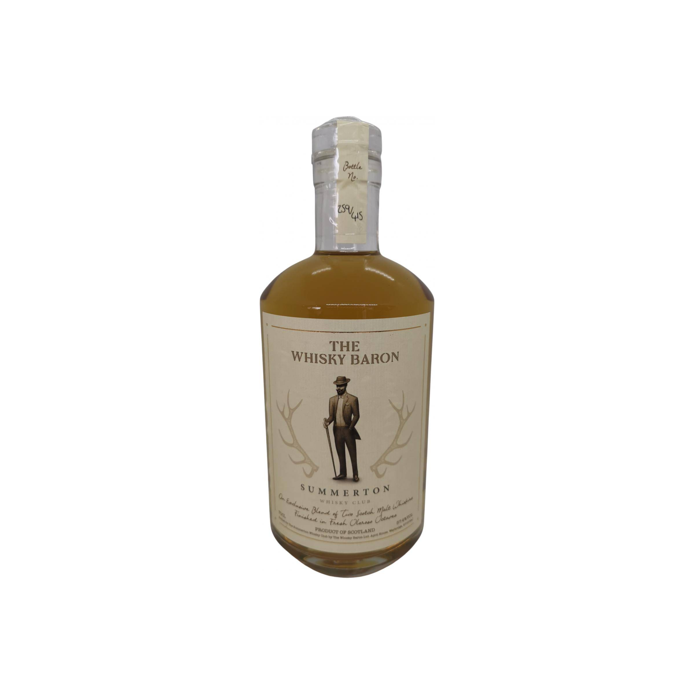 Blended Scotch Whisky Summerton Whisky Club TWBa