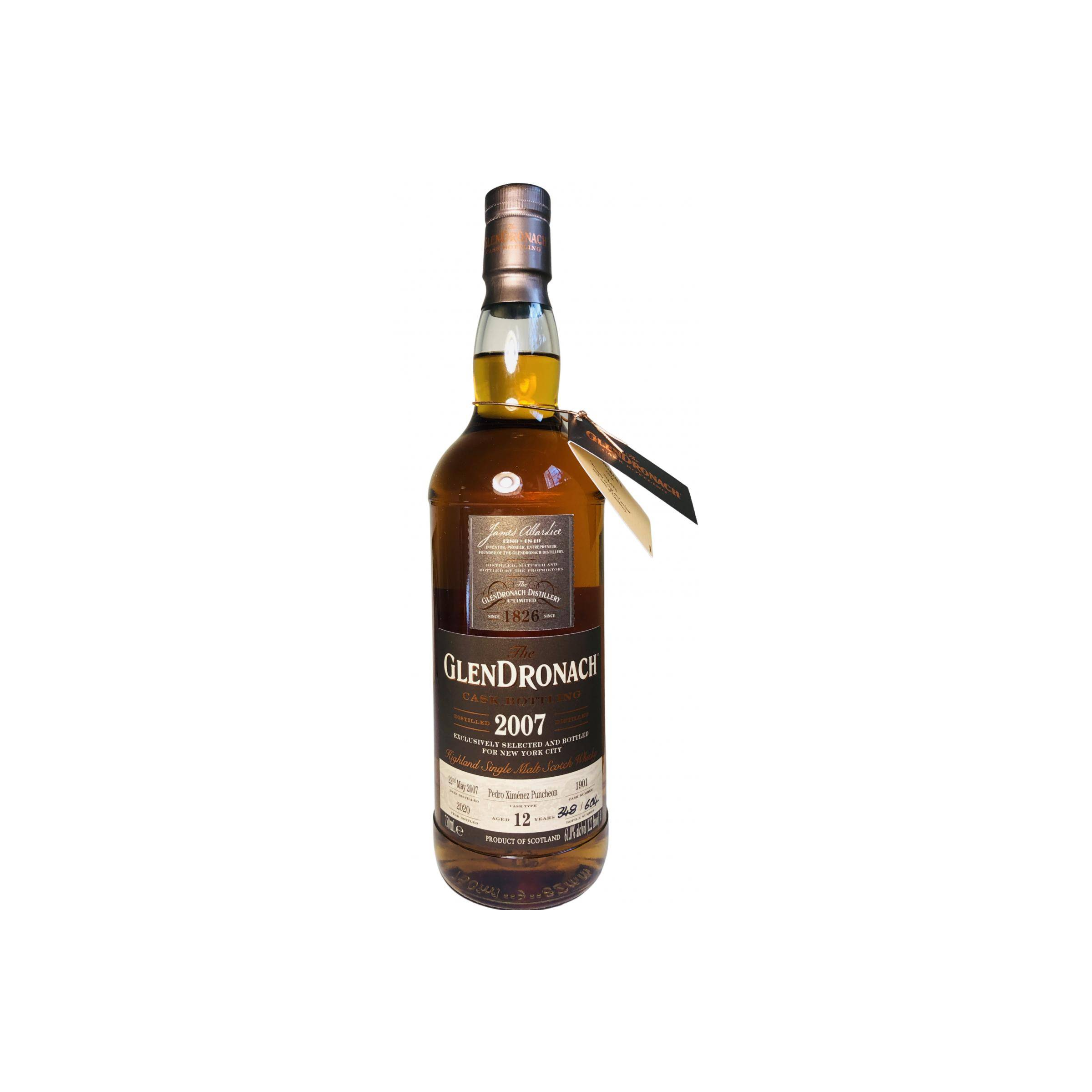 GlenDronach 2007 12 Years Single Malt Whisky
