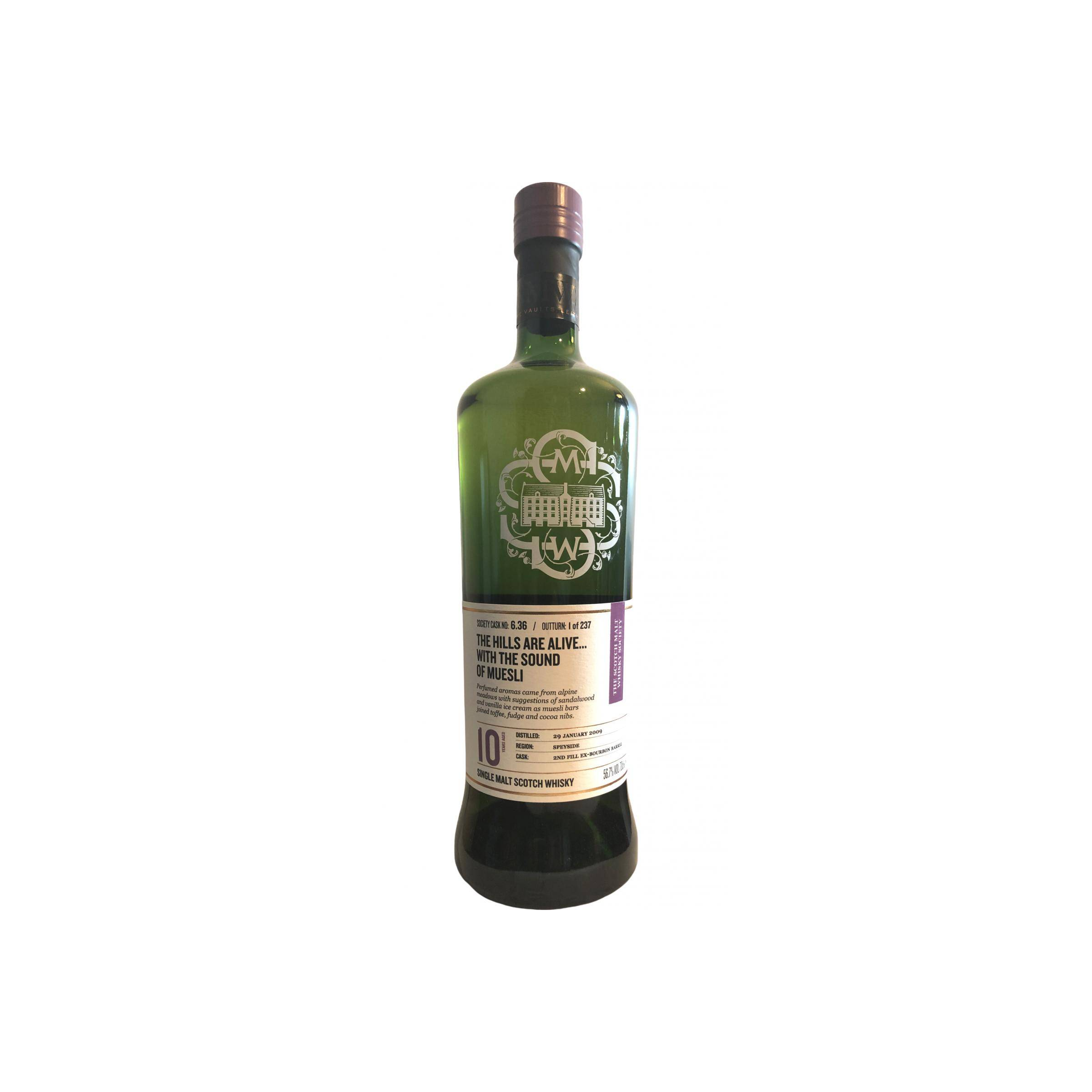 The Scotch Malt Whisky Society 2009 10 Years Single Malt Whisky