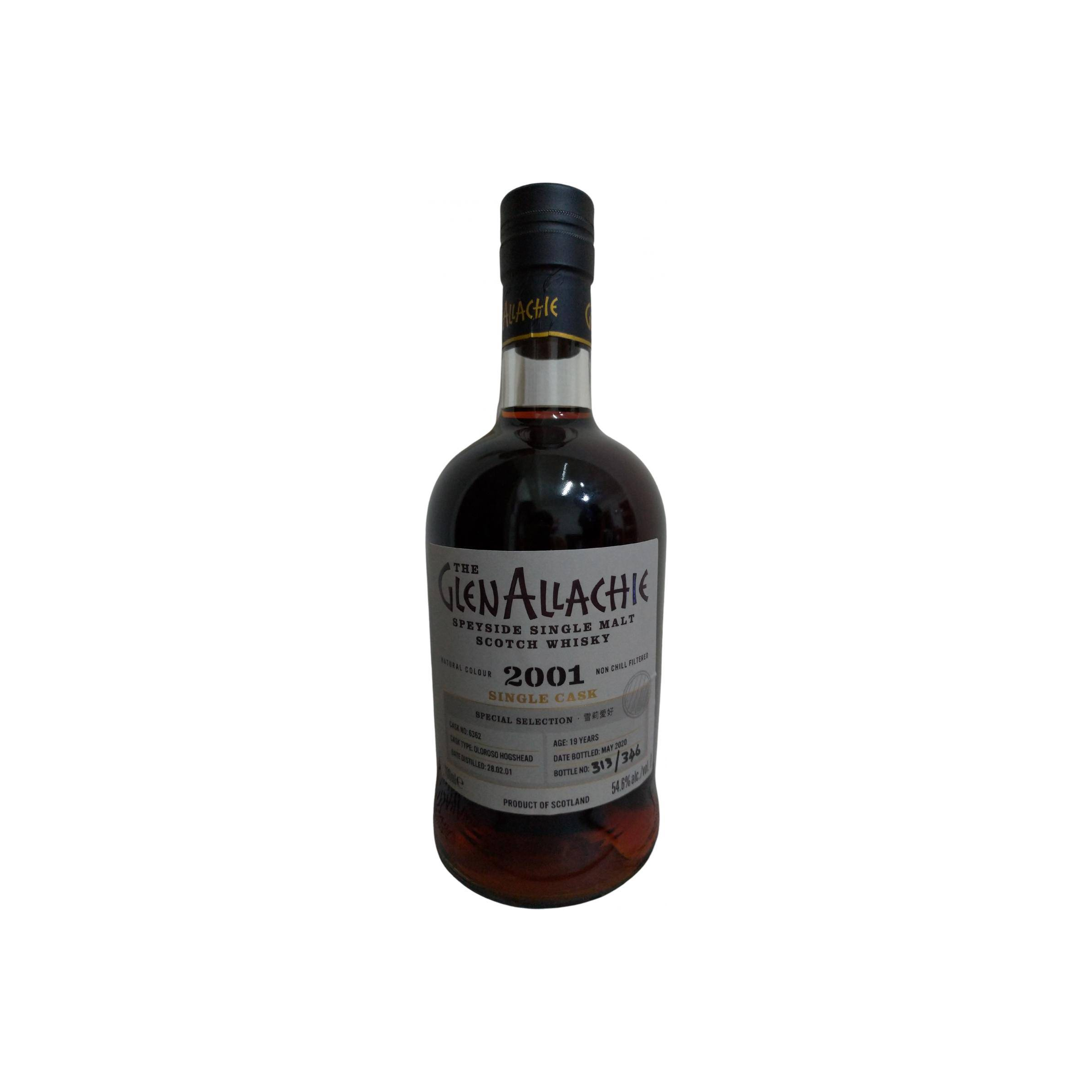 The GlenAllachie 2001 19 Years Single Malt Whisky