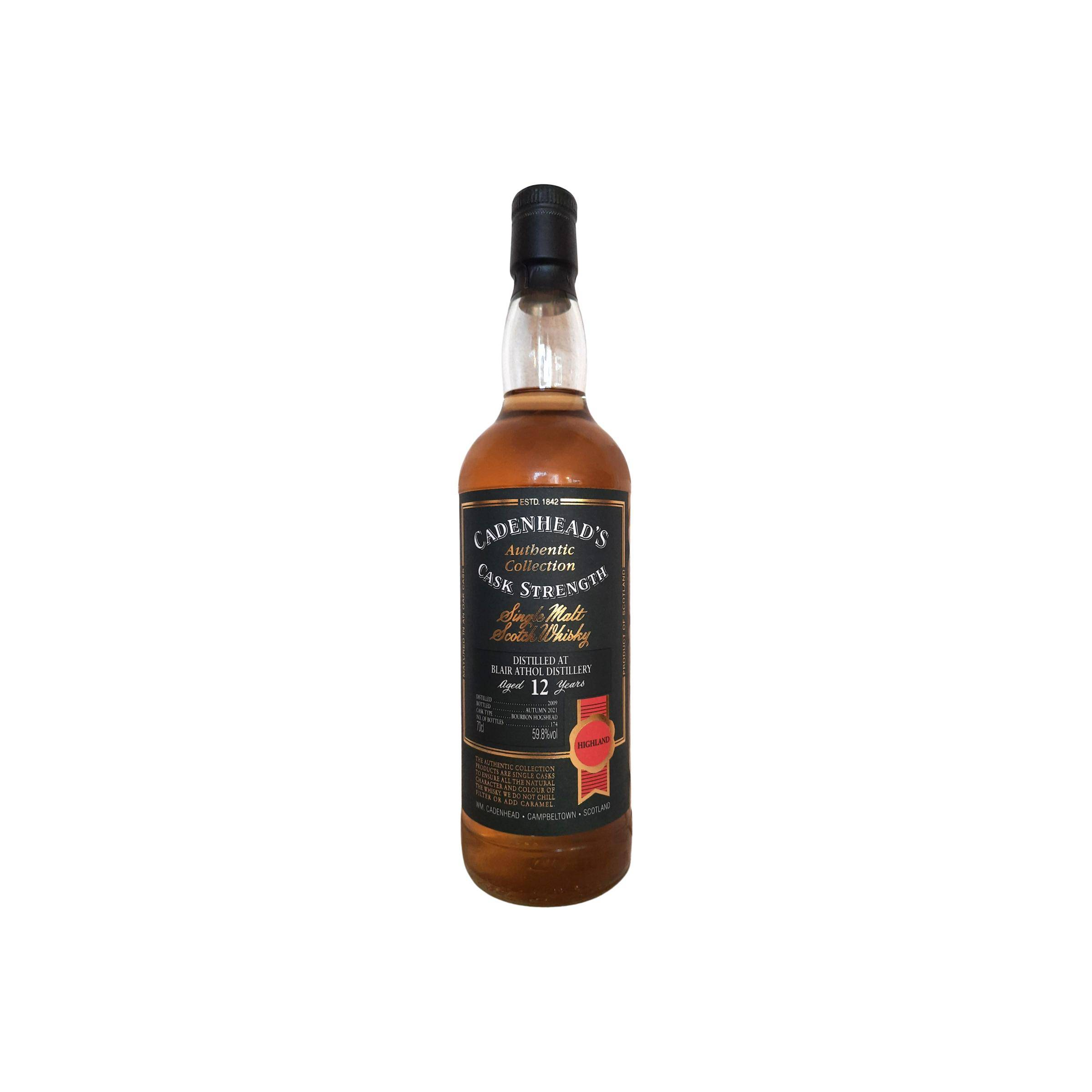 Blair Athol Authentic Collection 2009 12 Years Single Malt Whisky