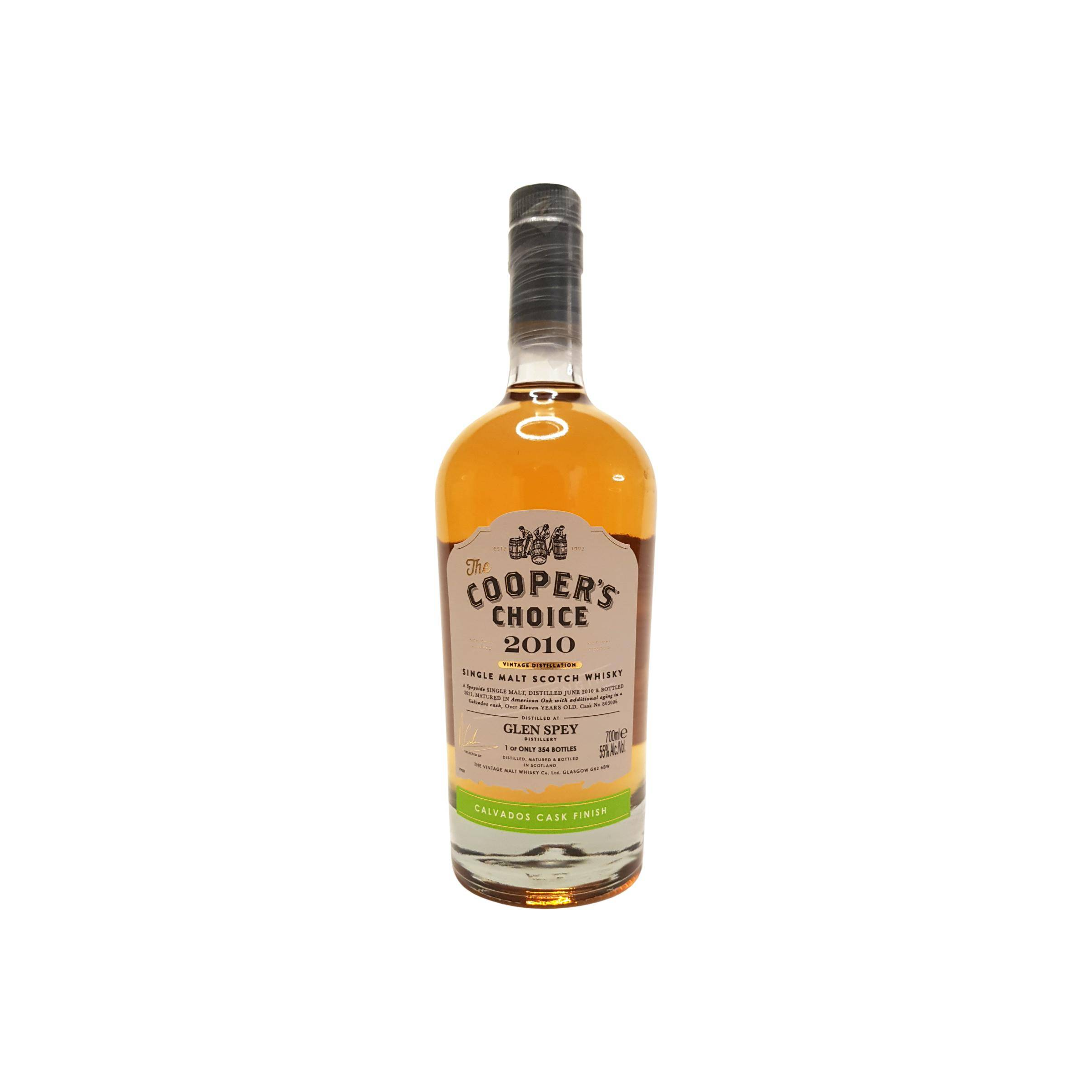 Glen Spey The Cooper's Choice 2010 11 Years Single Malt Whisky
