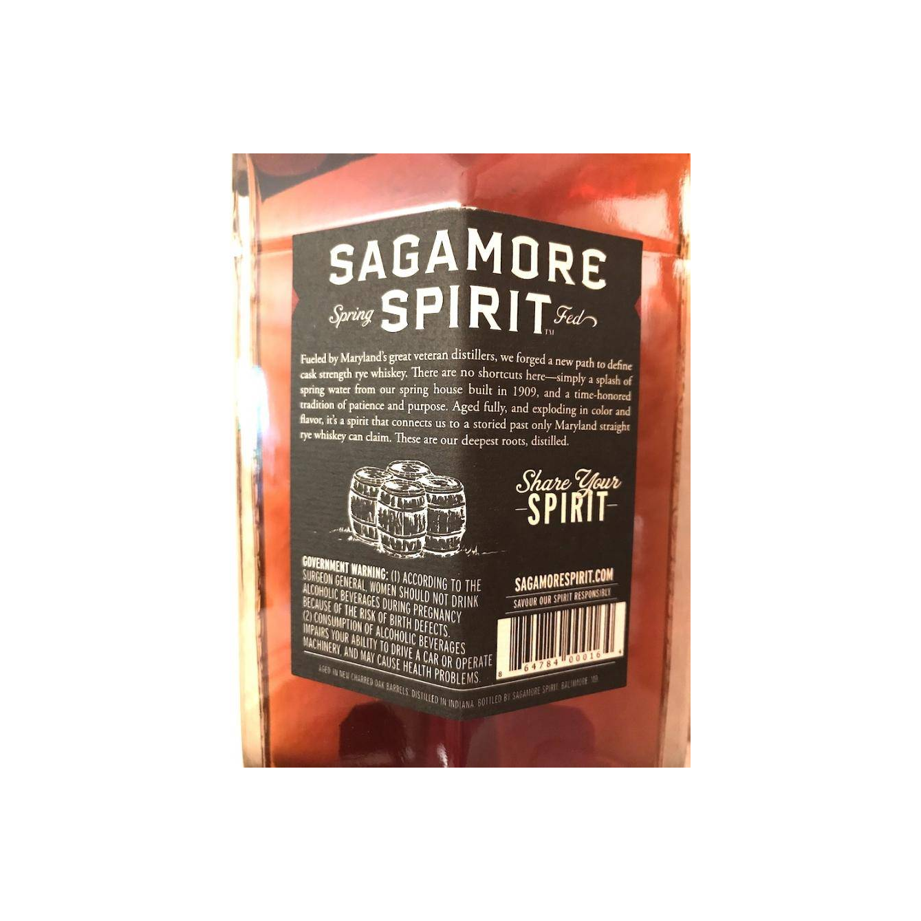 Sagamore Spirit Rye Cask Strength 2
