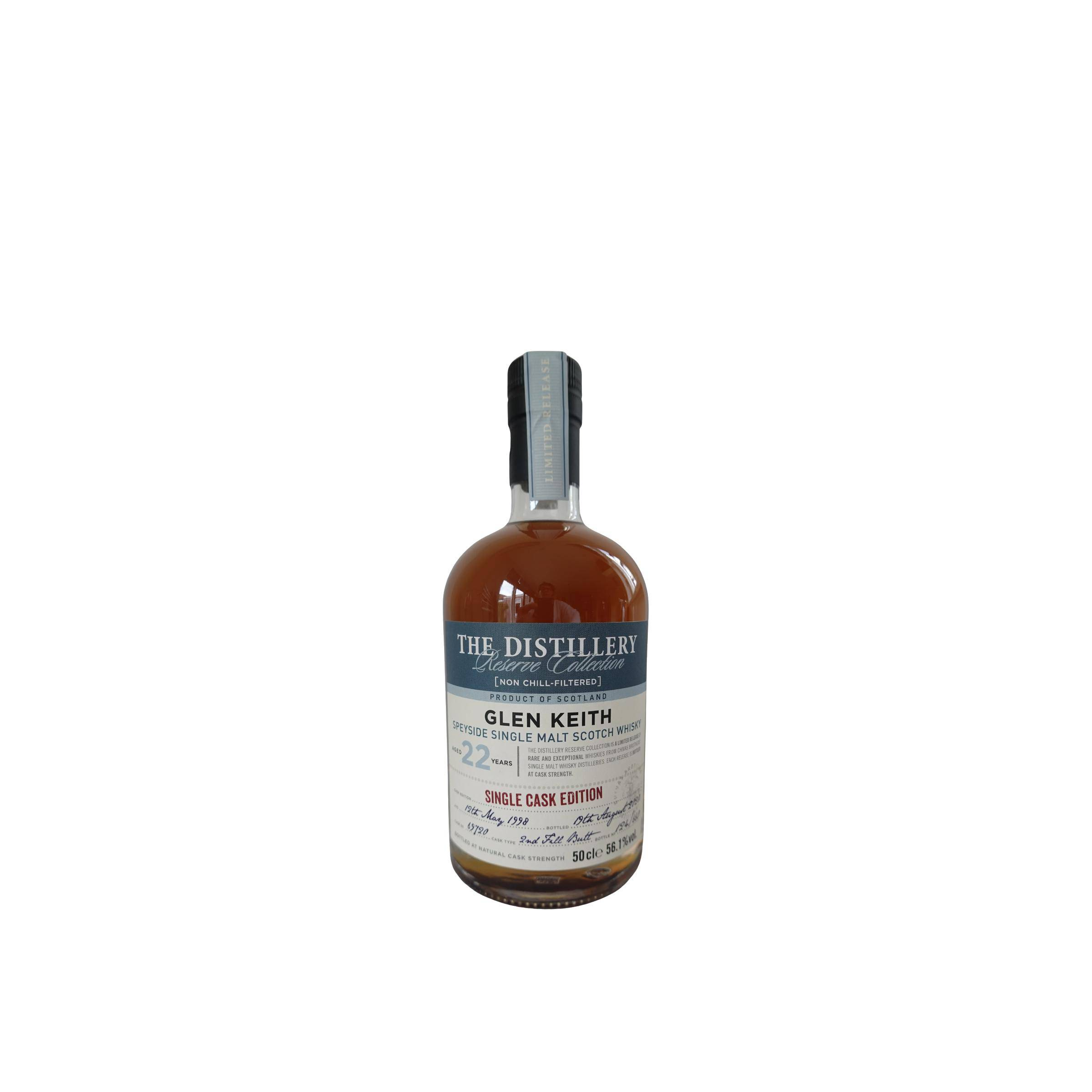 Glen Keith 1998 22 Years Single Malt Whisky